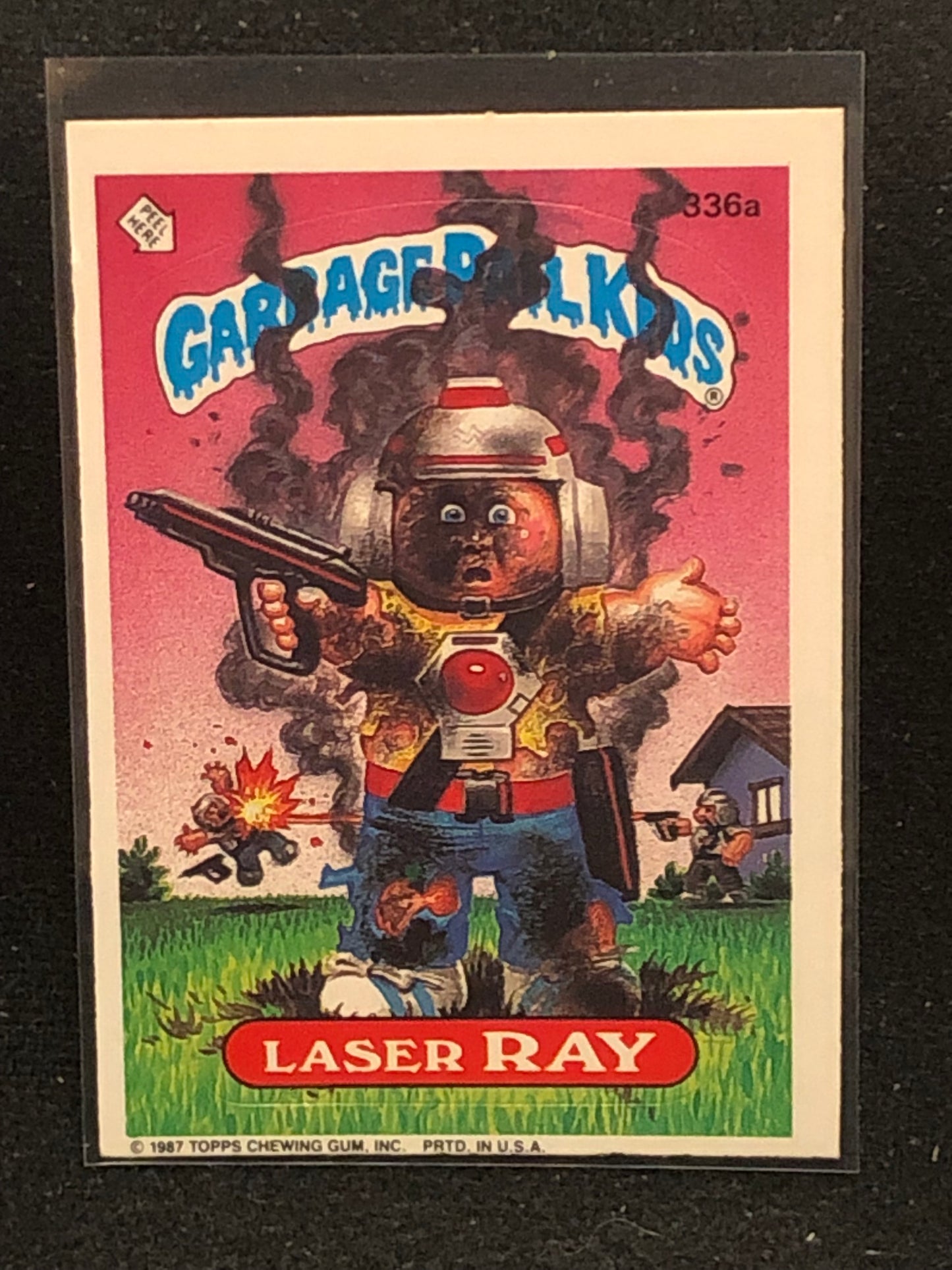 Garbage Pail Kids Original Series 9 (os9) 336a Laser Ray