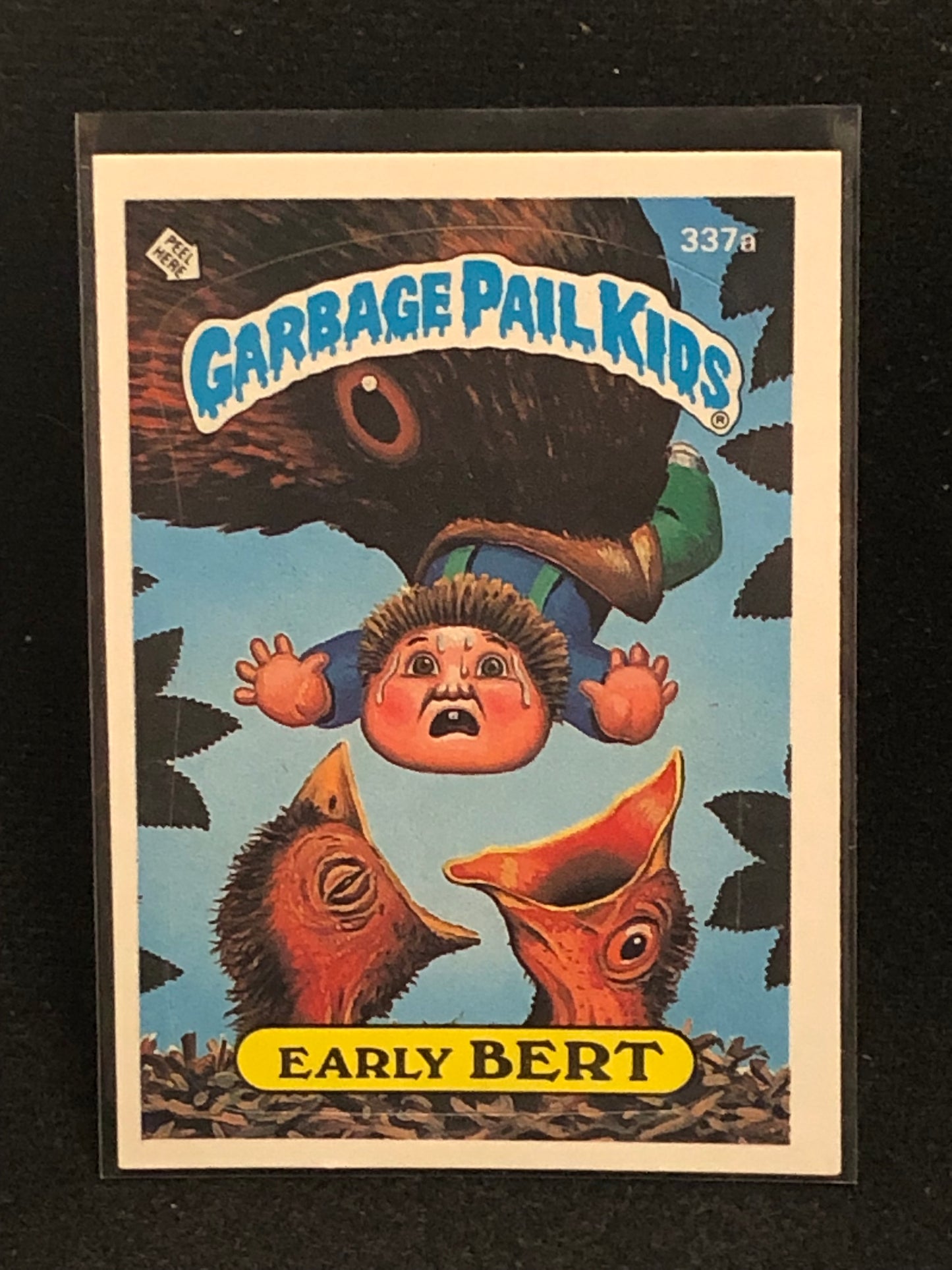 Garbage Pail Kids Original Series 9 (os9) 337a Early Bert