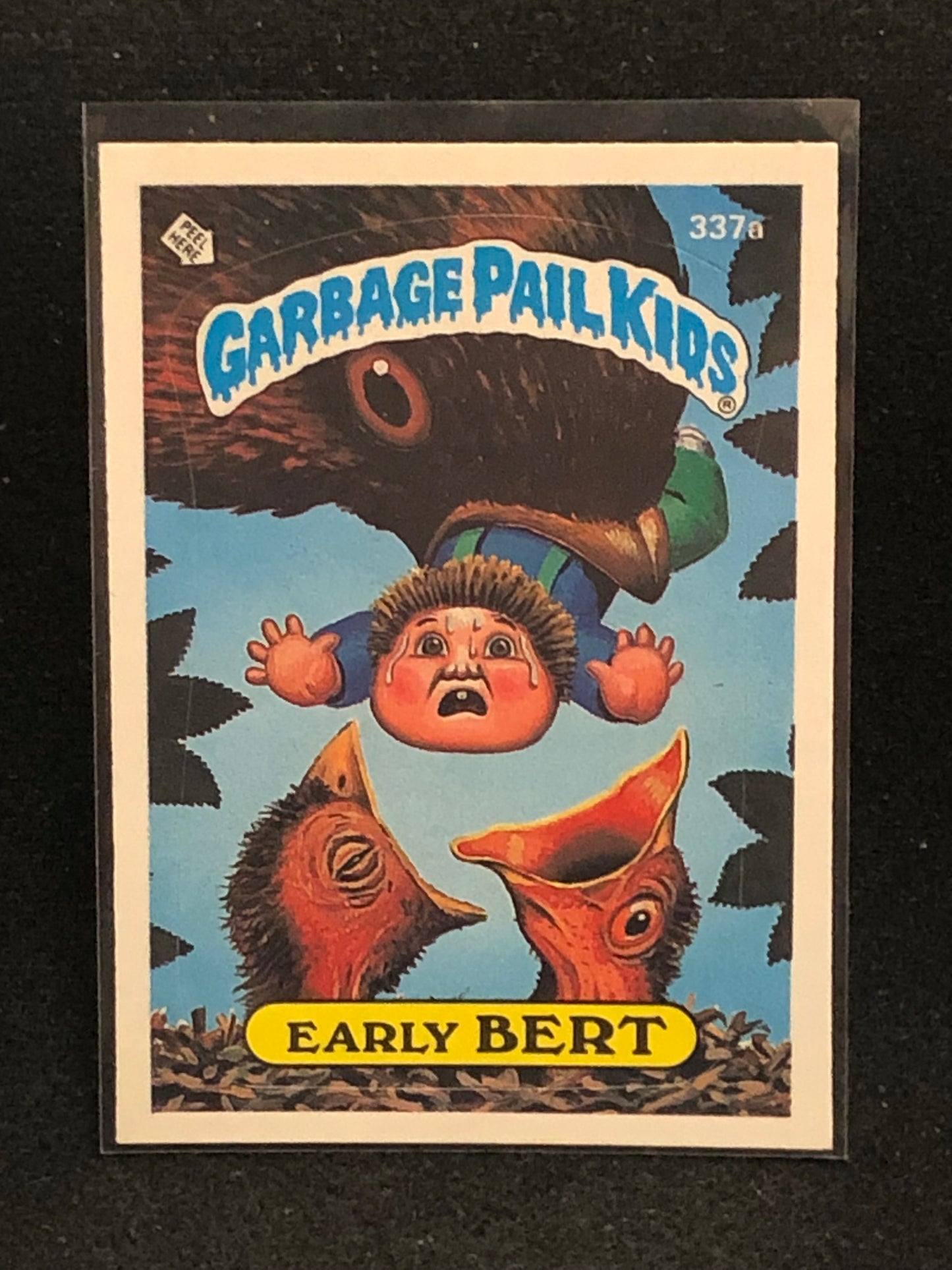 Garbage Pail Kids Original Series 9 (os9) 337a Early Bert