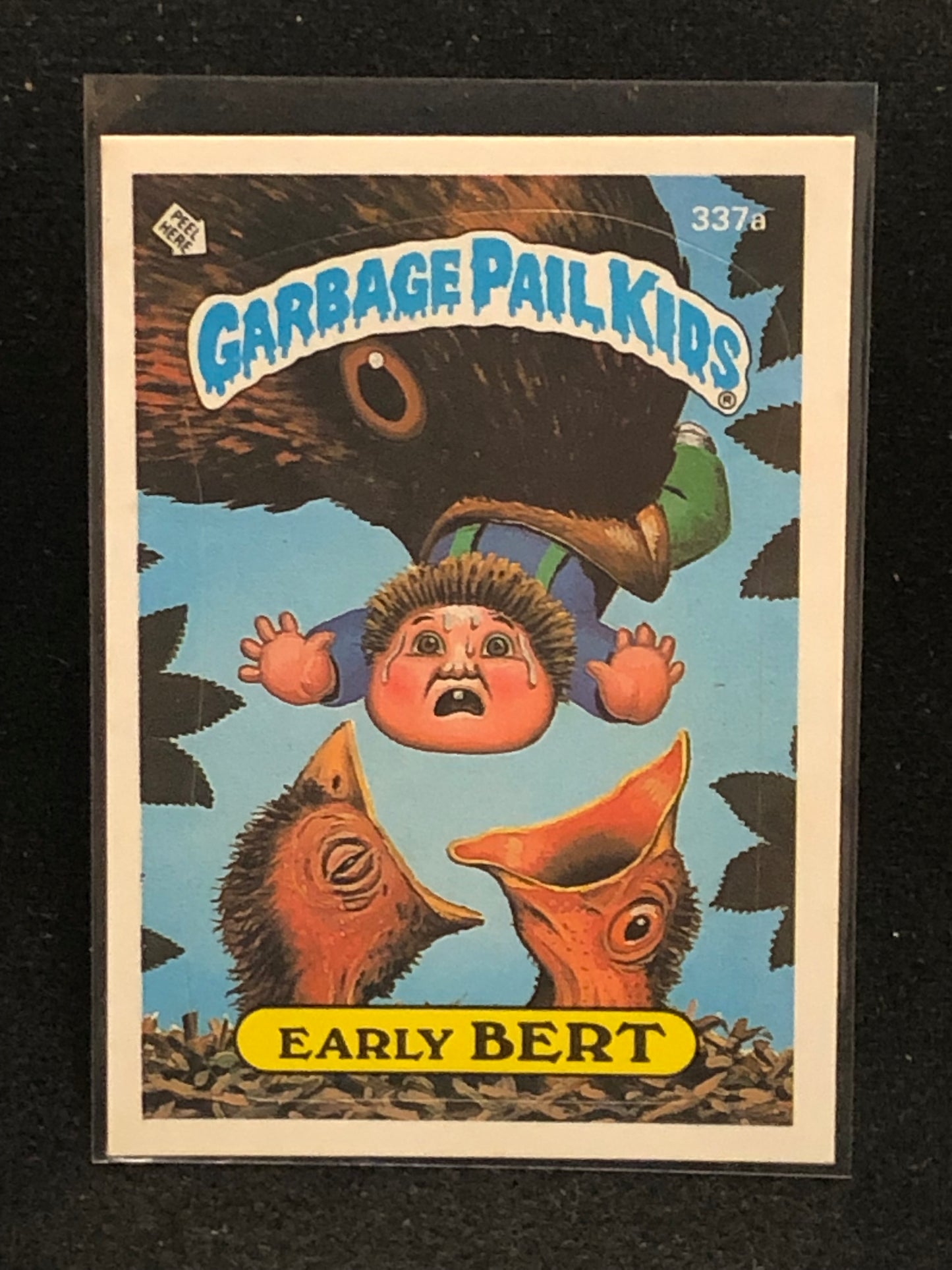 Garbage Pail Kids Original Series 9 (os9) 337a Early Bert