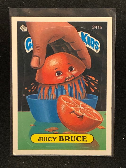 Garbage Pail Kids Original Series 9 (os9) 341a Juicy Bruce