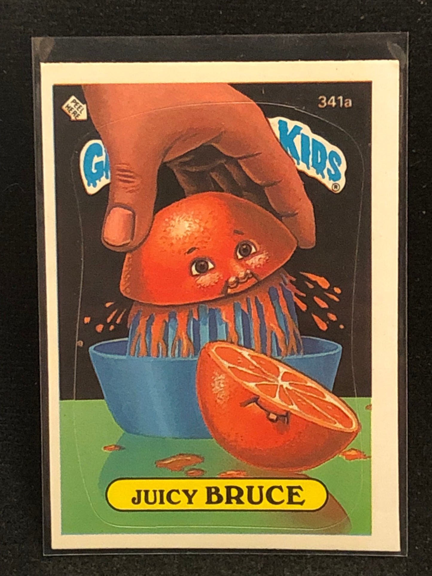 Garbage Pail Kids Original Series 9 (os9) 341a Juicy Bruce