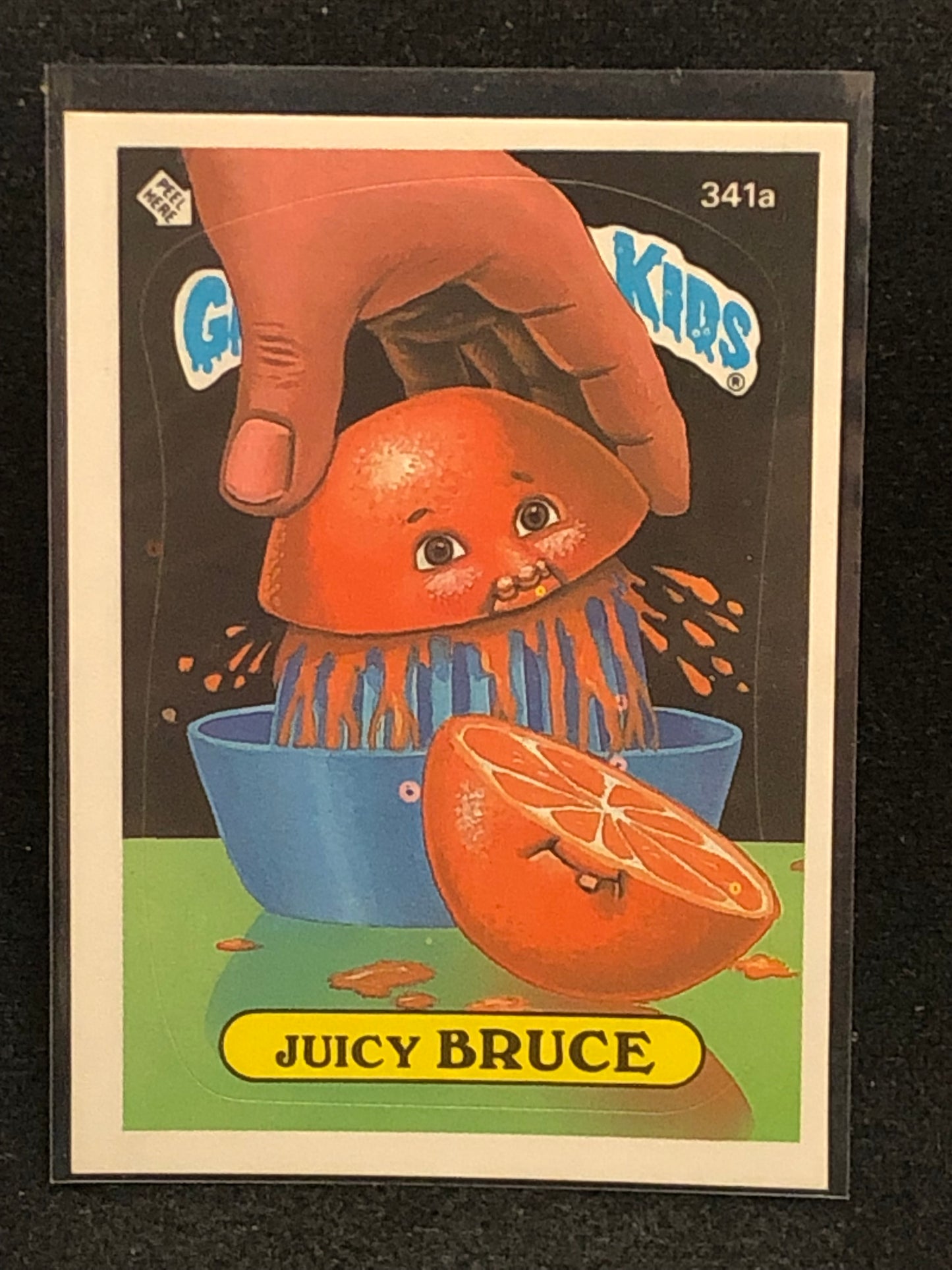 Garbage Pail Kids Original Series 9 (os9) 341a Juicy Bruce