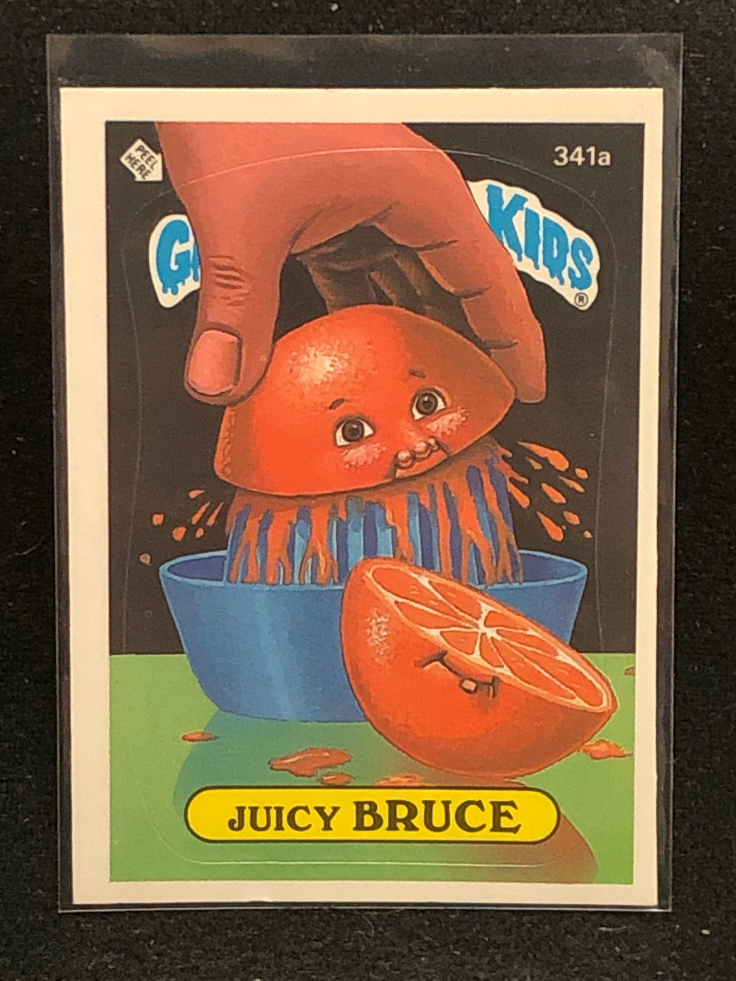 Garbage Pail Kids Original Series 9 (os9) 341a Juicy Bruce