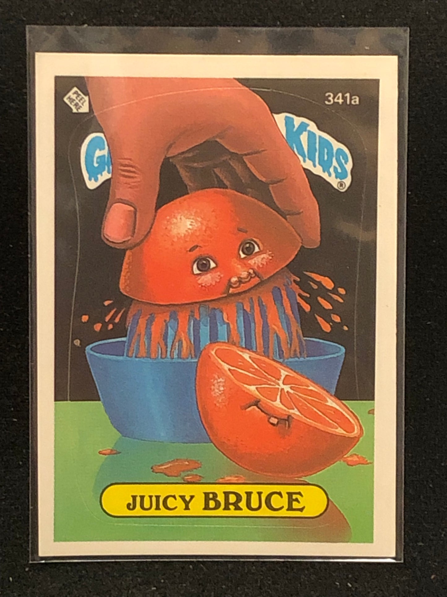 Garbage Pail Kids Original Series 9 (os9) 341a Juicy Bruce