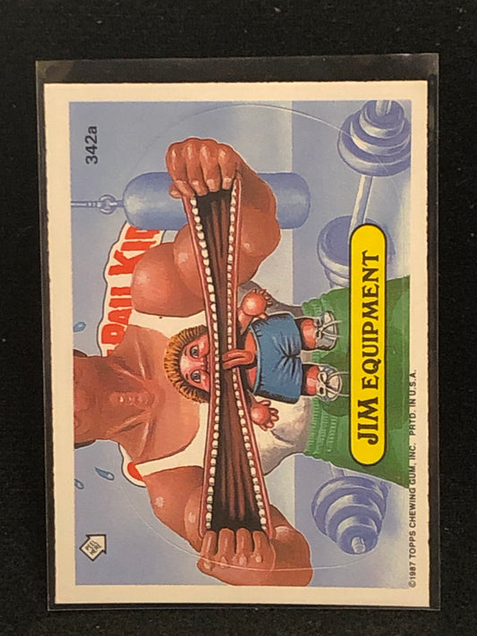 Garbage Pail Kids Original Series 9 (os9) 342a Jim Equipment