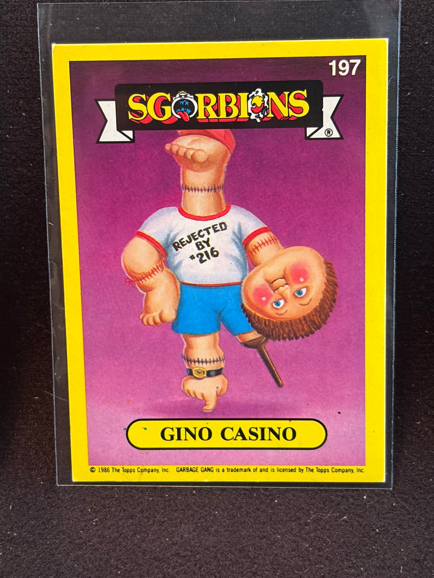 Garbage Pail Kids (Sgorbions Series 2) U-PICK Singles 161-349
