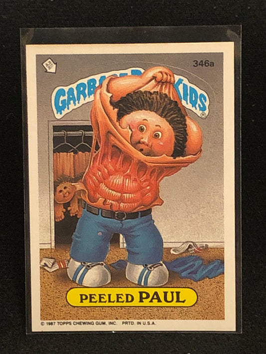 Garbage Pail Kids Original Series 9 (os9) 346a Peeled Paul