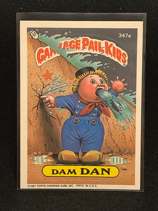 Garbage Pail Kids Original Series 9 (os9) 347a Dam Dan