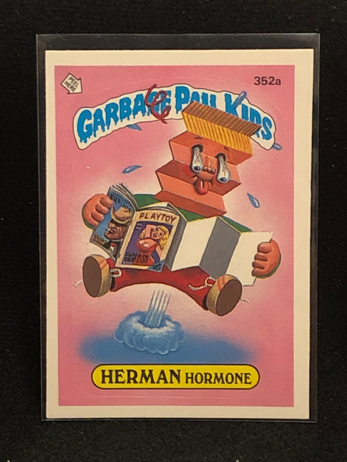 Garbage Pail Kids Original Series 9 (os9) 352a Herman Hormone