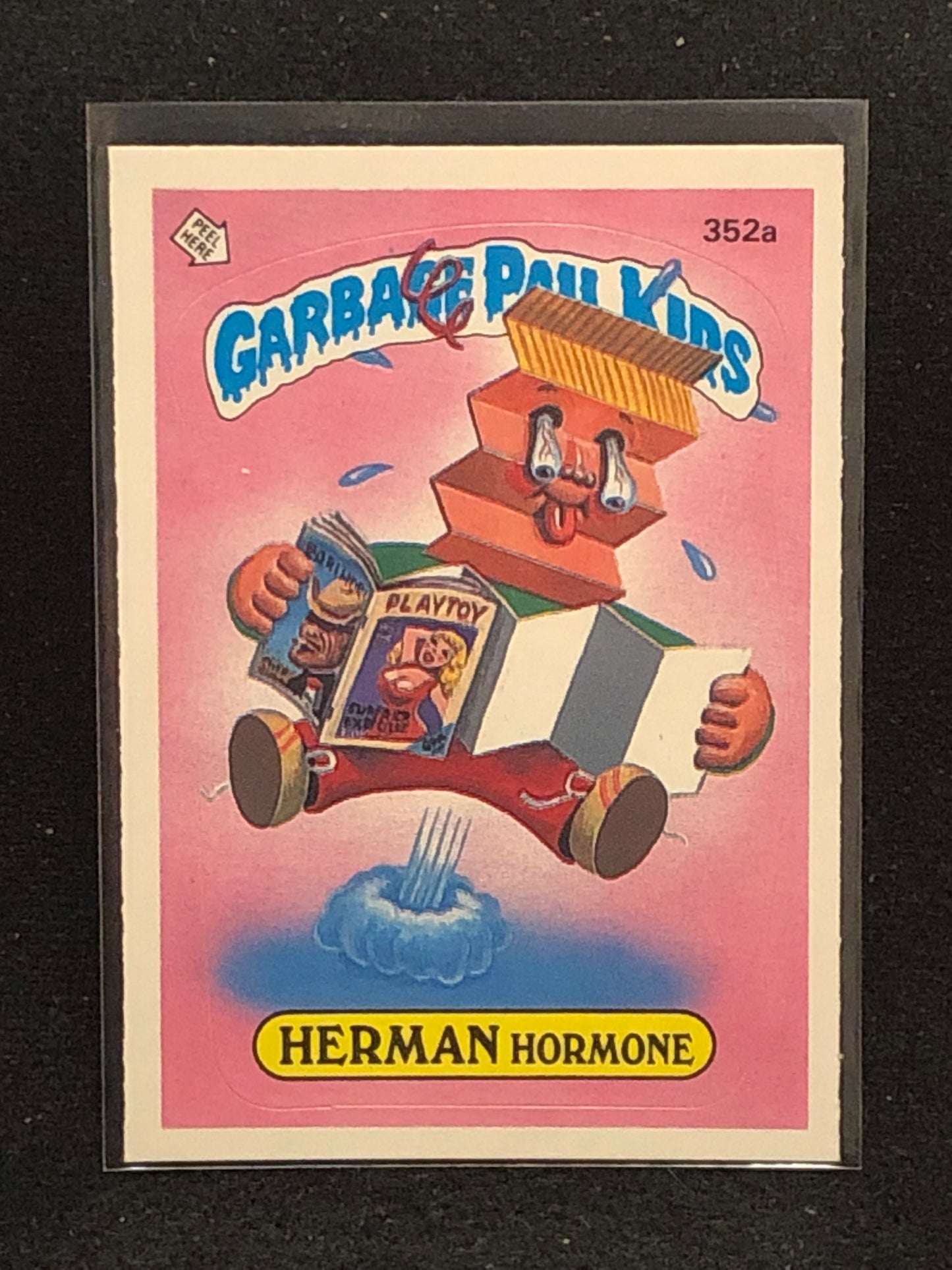 Garbage Pail Kids Original Series 9 (os9) 352a Herman Hormone