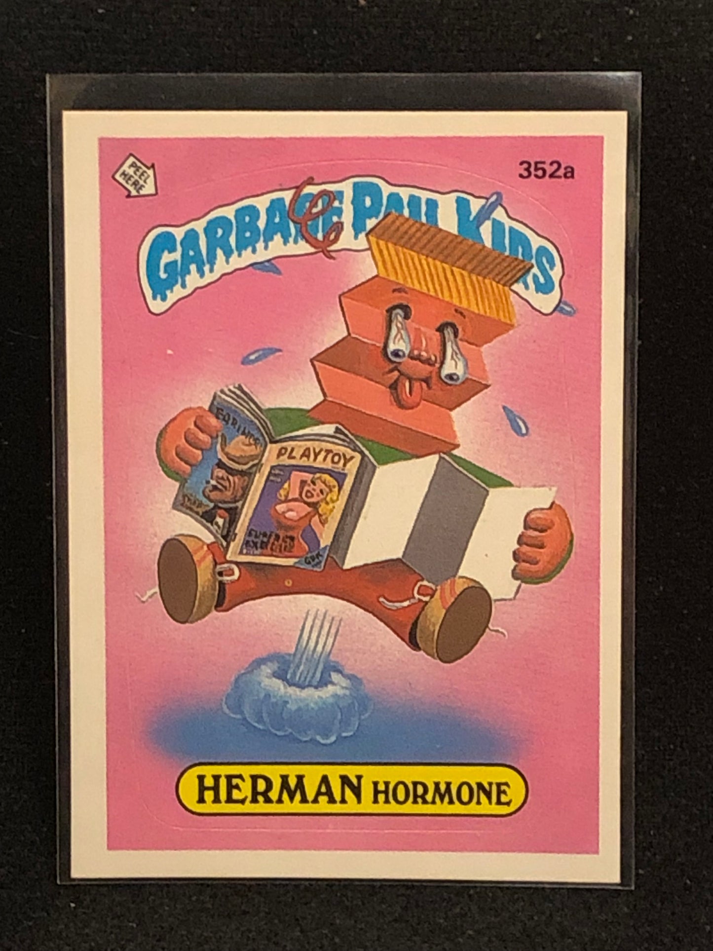 Garbage Pail Kids Original Series 9 (os9) 352a Herman Hormone