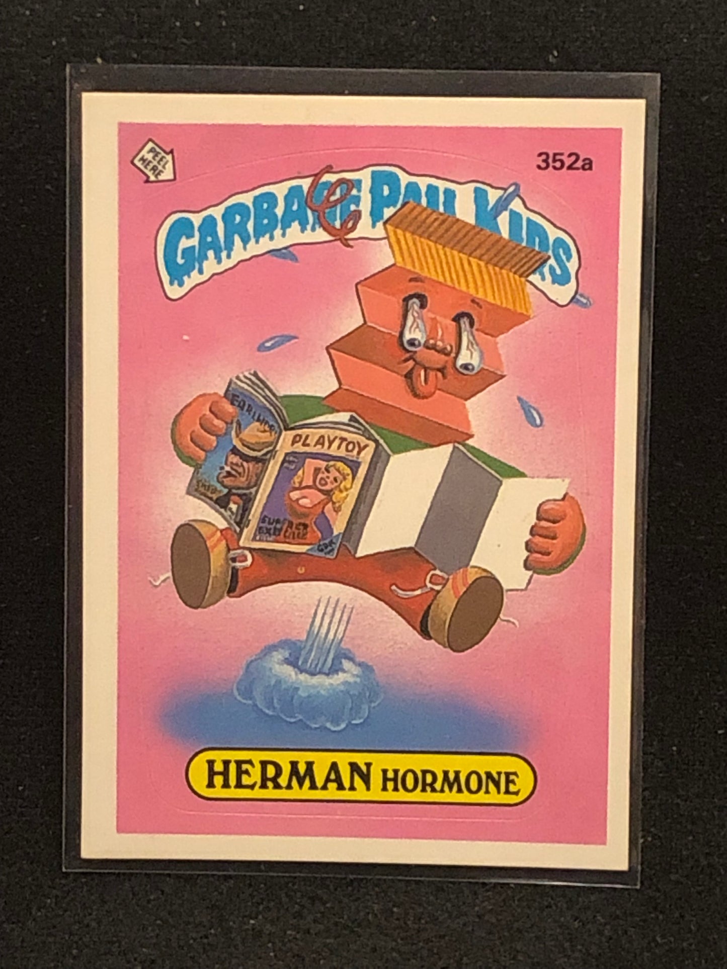 Garbage Pail Kids Original Series 9 (os9) 352a Herman Hormone