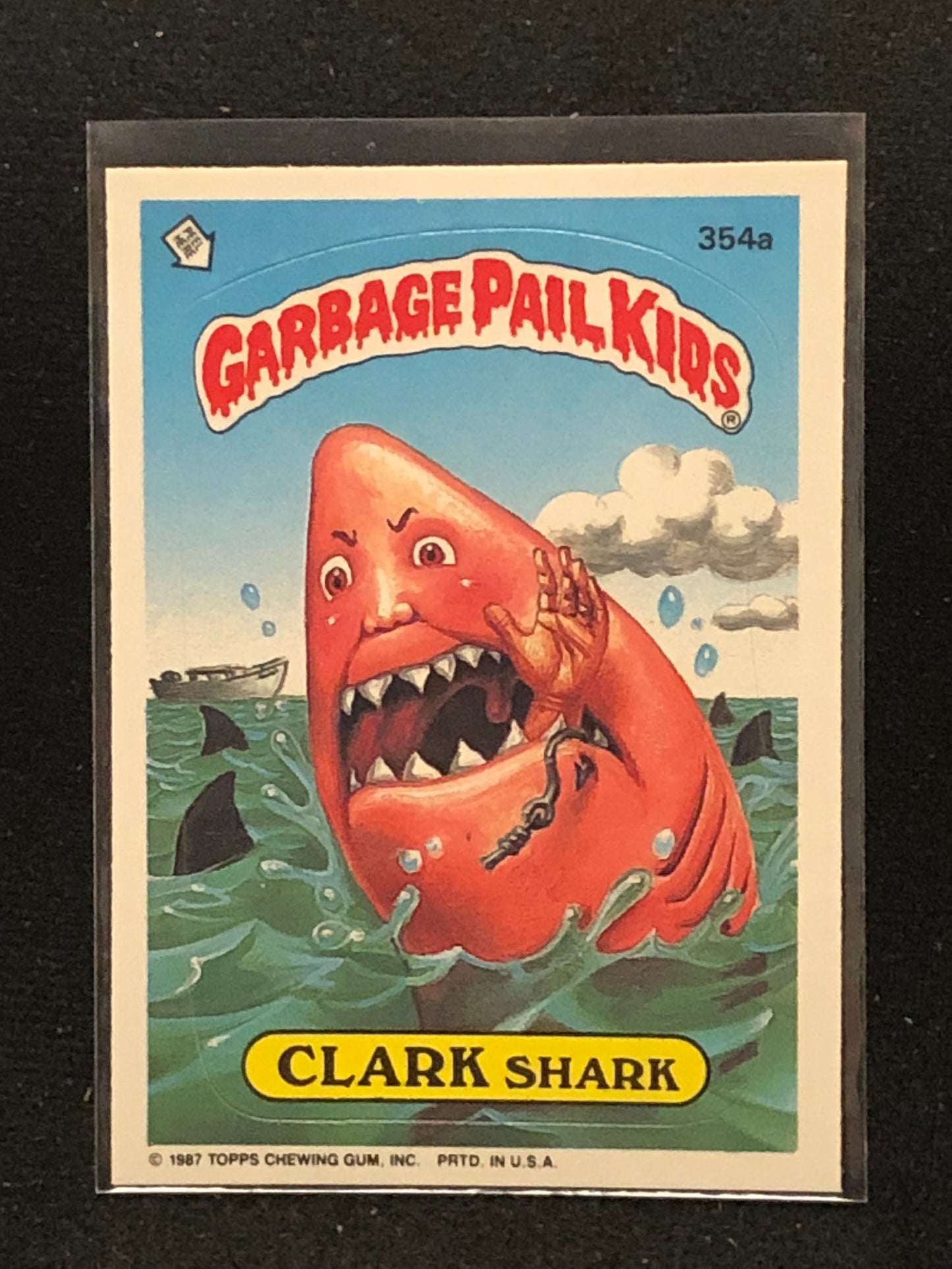 Garbage Pail Kids Original Series 9 (os9) 354a Clark Shark