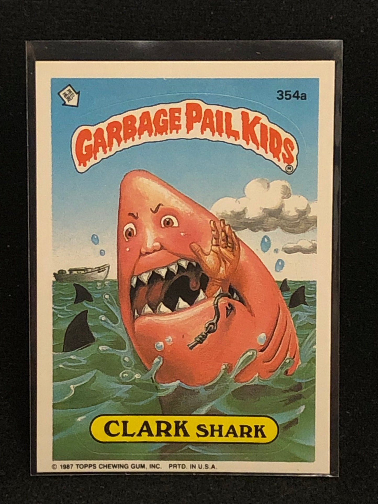 Garbage Pail Kids Original Series 9 (os9) 354a Clark Shark