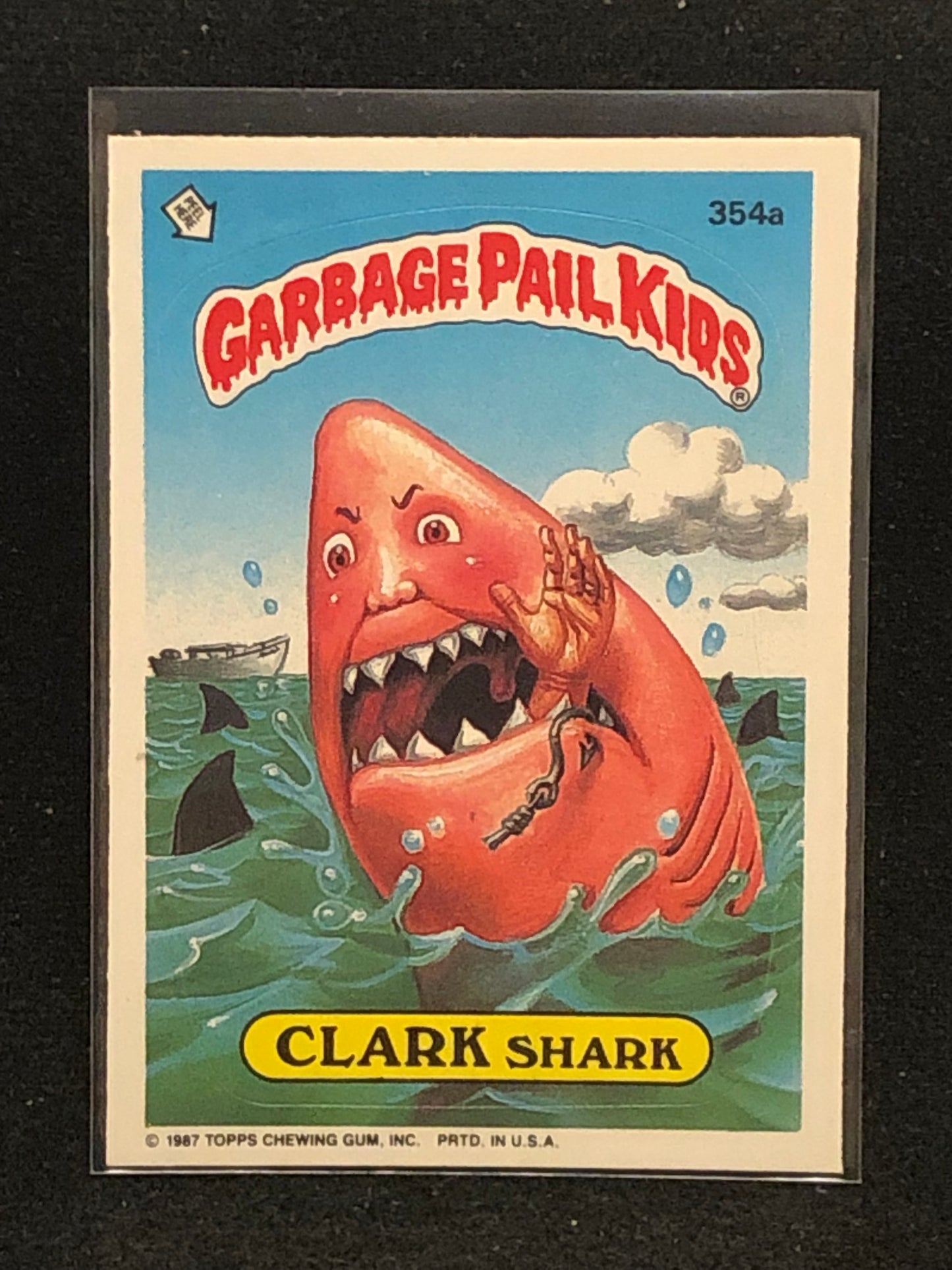 Garbage Pail Kids Original Series 9 (os9) 354a Clark Shark