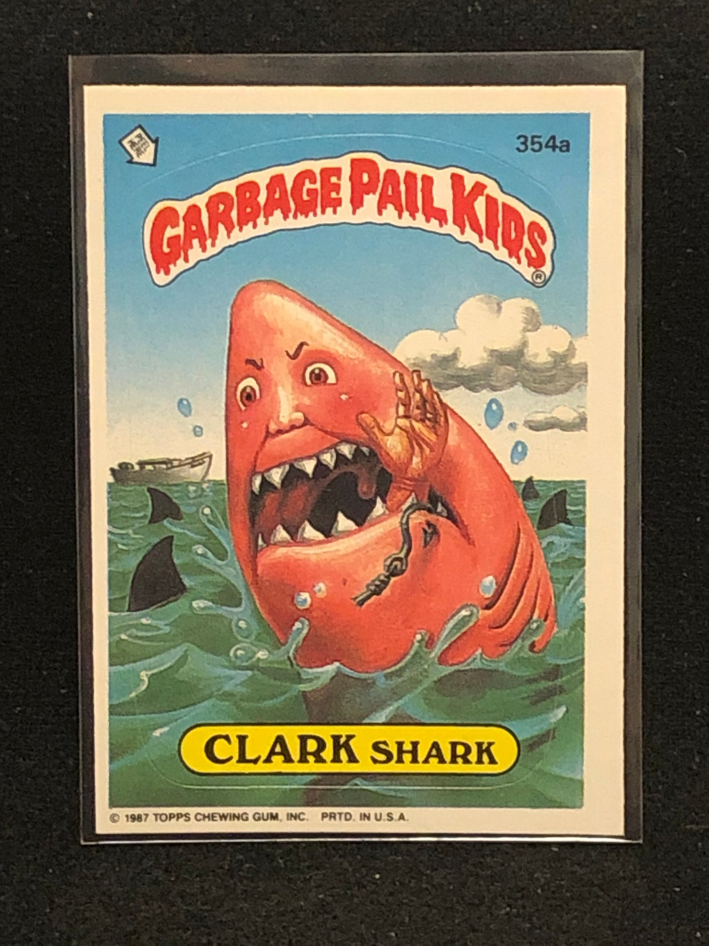 Garbage Pail Kids Original Series 9 (os9) 354a Clark Shark