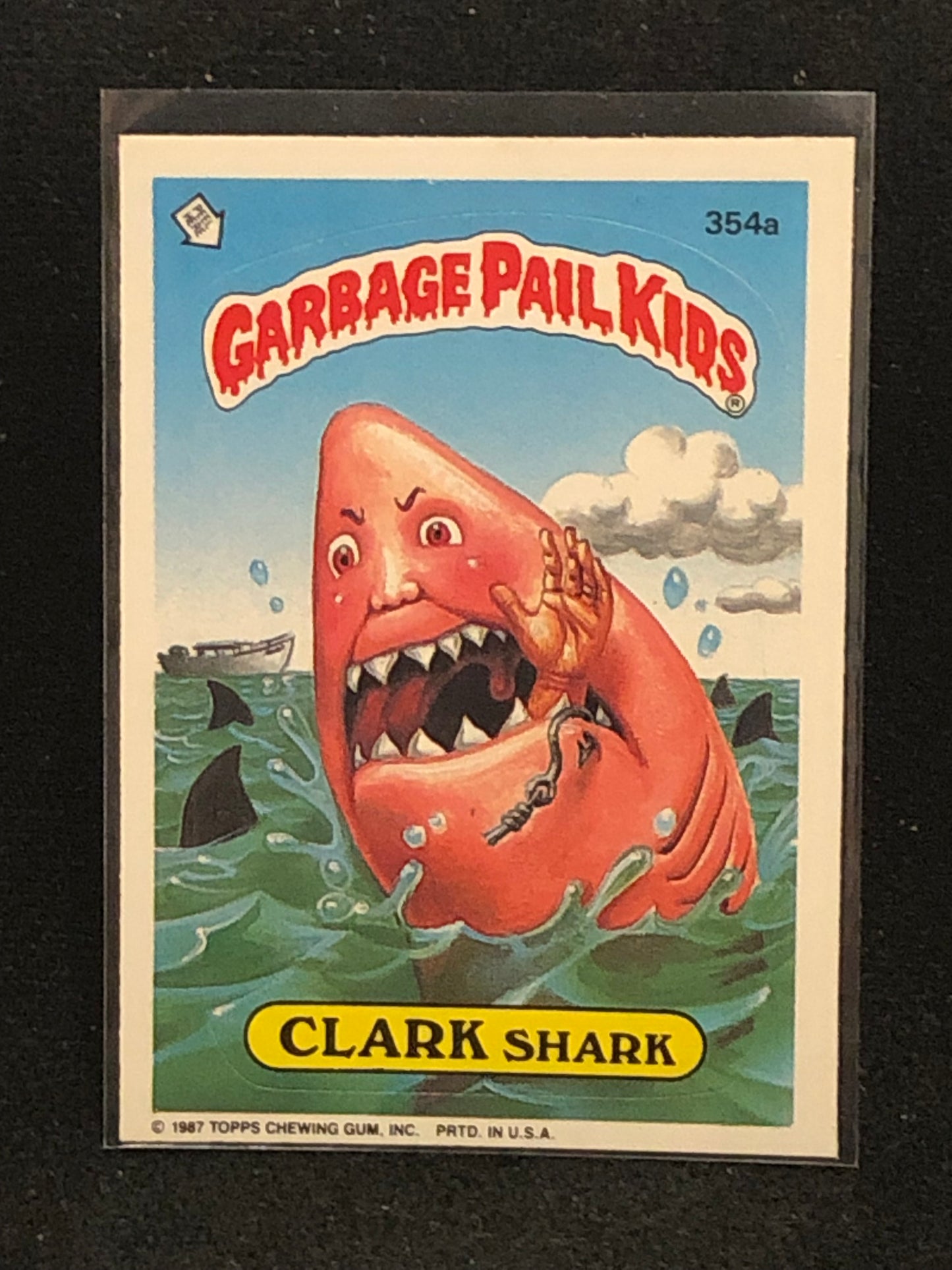 Garbage Pail Kids Original Series 9 (os9) 354a Clark Shark