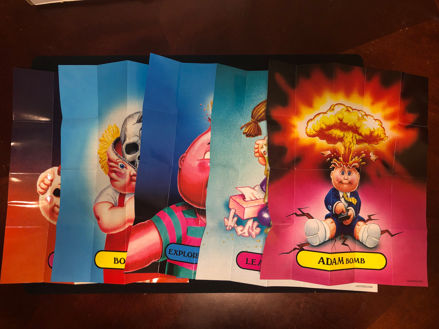 Garbage Pail Kids Flashback Series 2 5 Poster Set