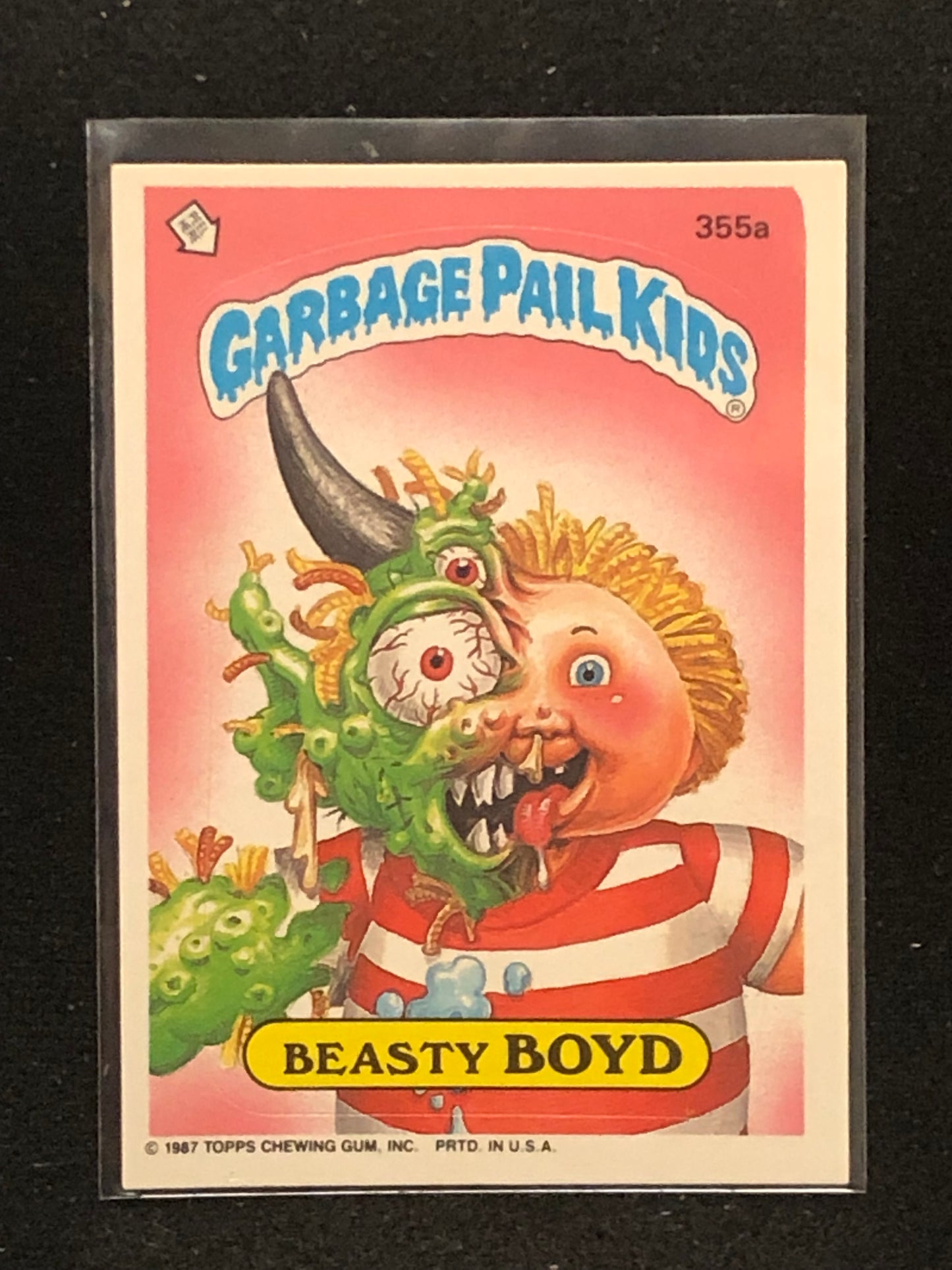 Garbage Pail Kids Original Series 9 (os9) 355a Beasty Boyd