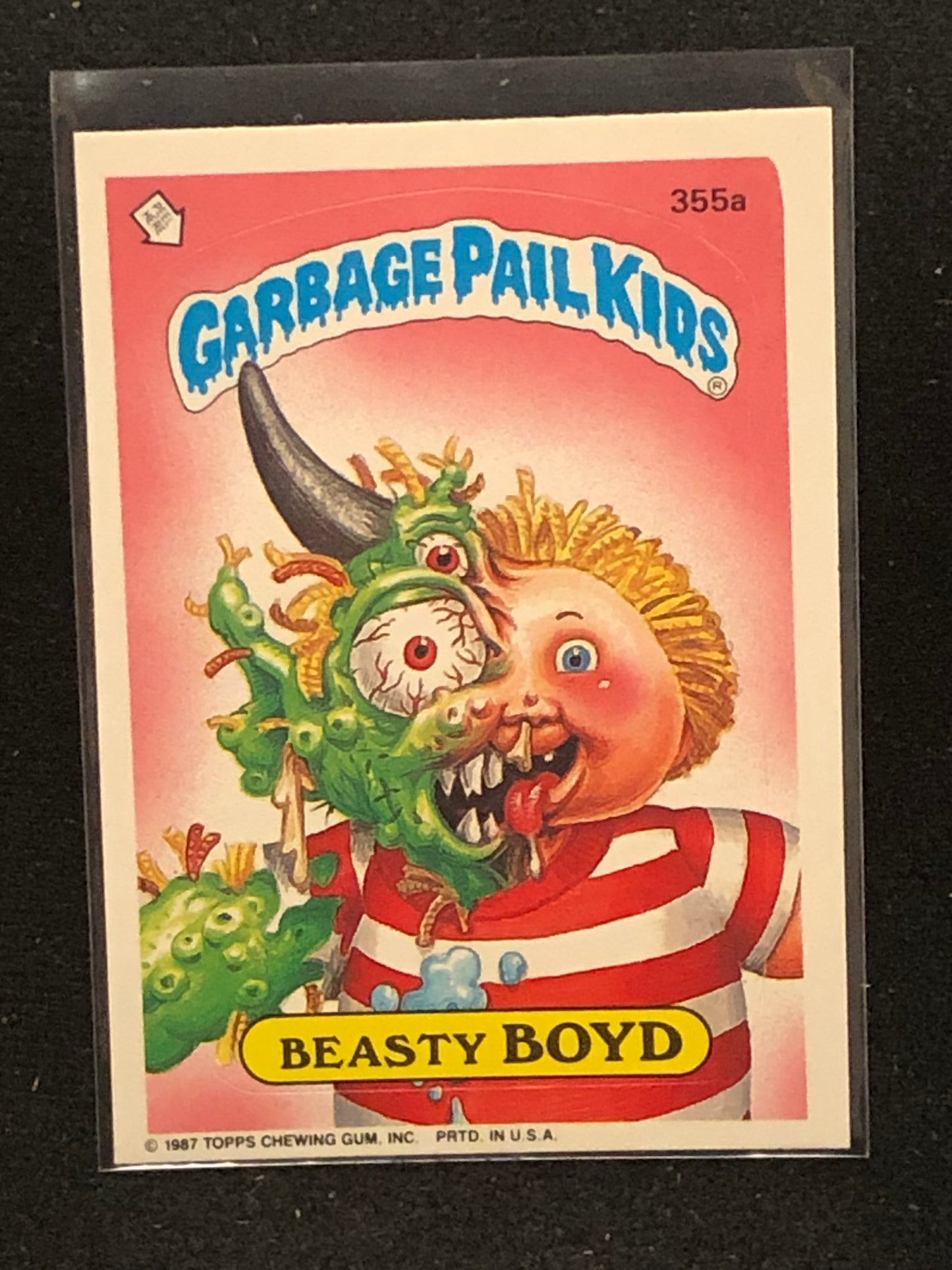 Garbage Pail Kids Original Series 9 (os9) 355a Beasty Boyd