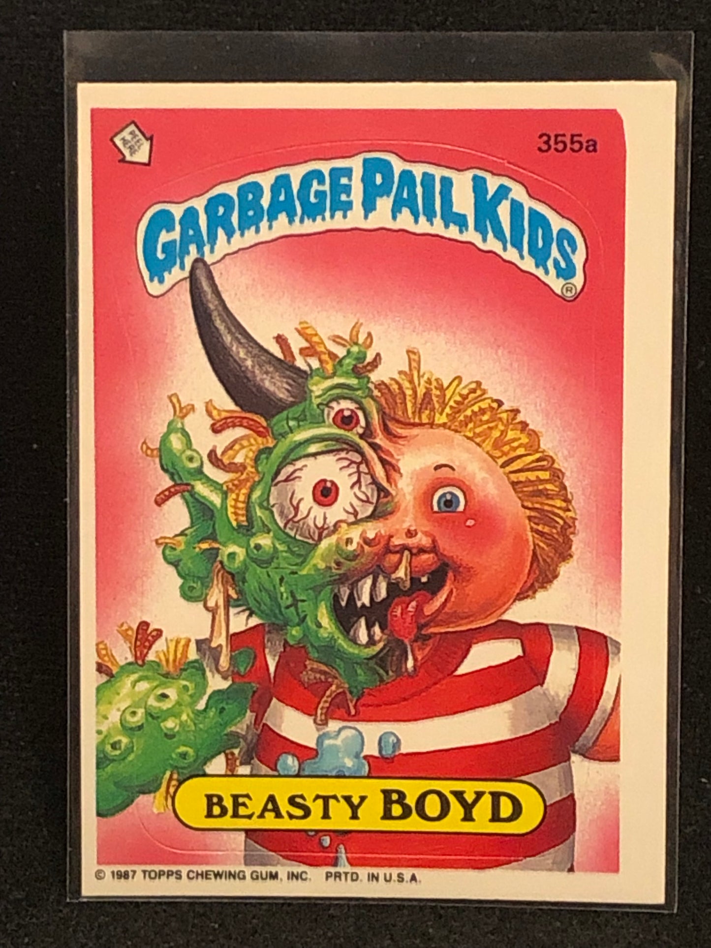 Garbage Pail Kids Original Series 9 (os9) 355a Beasty Boyd