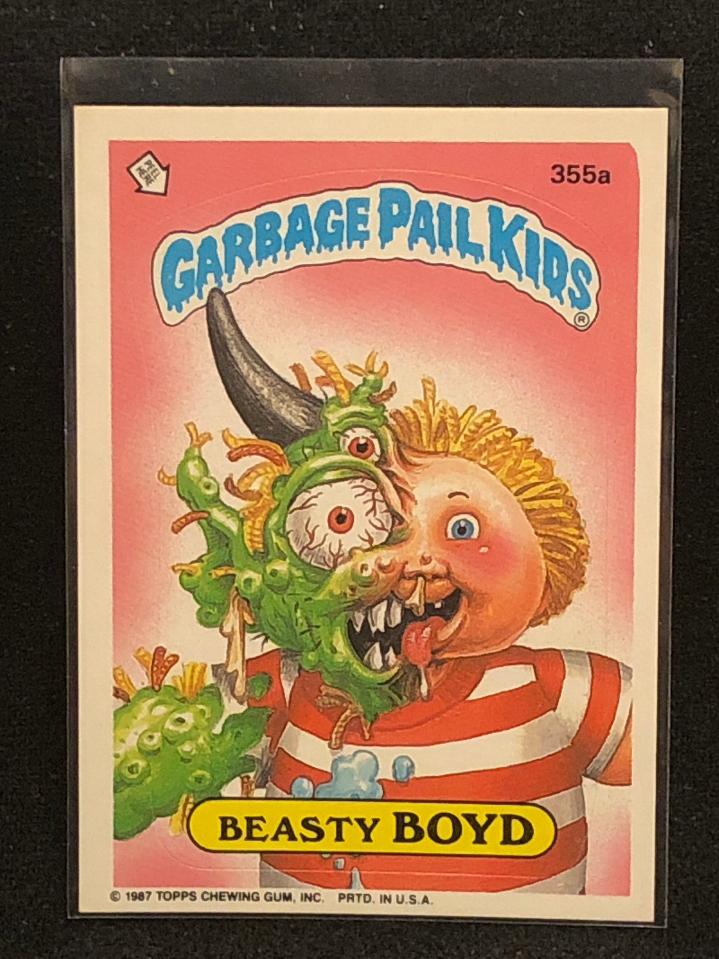 Garbage Pail Kids Original Series 9 (os9) 355a Beasty Boyd