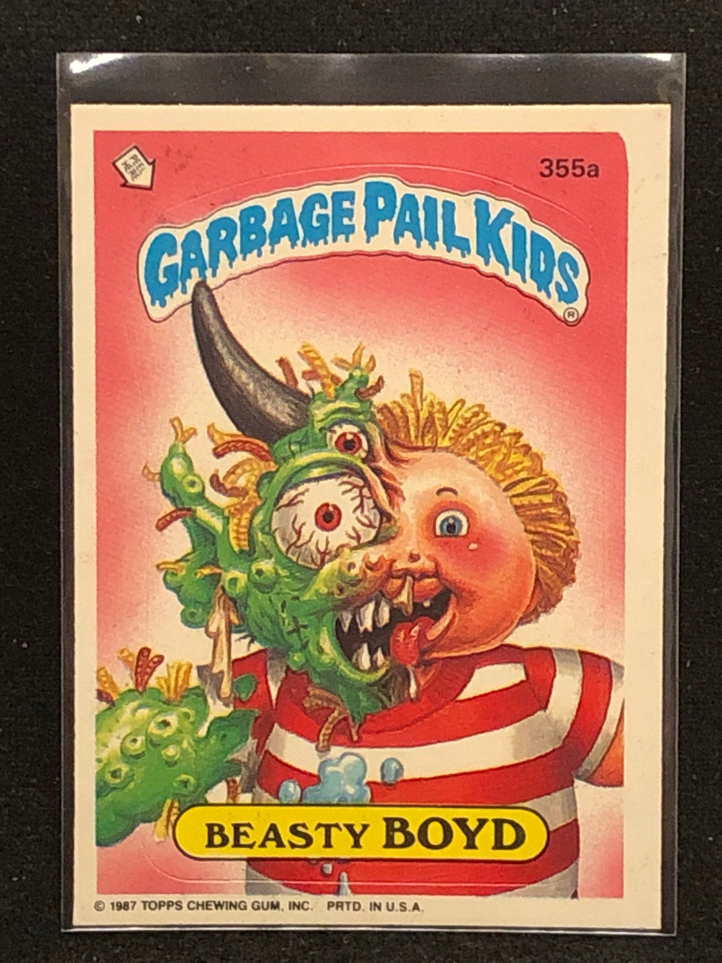 Garbage Pail Kids Original Series 9 (os9) 355a Beasty Boyd