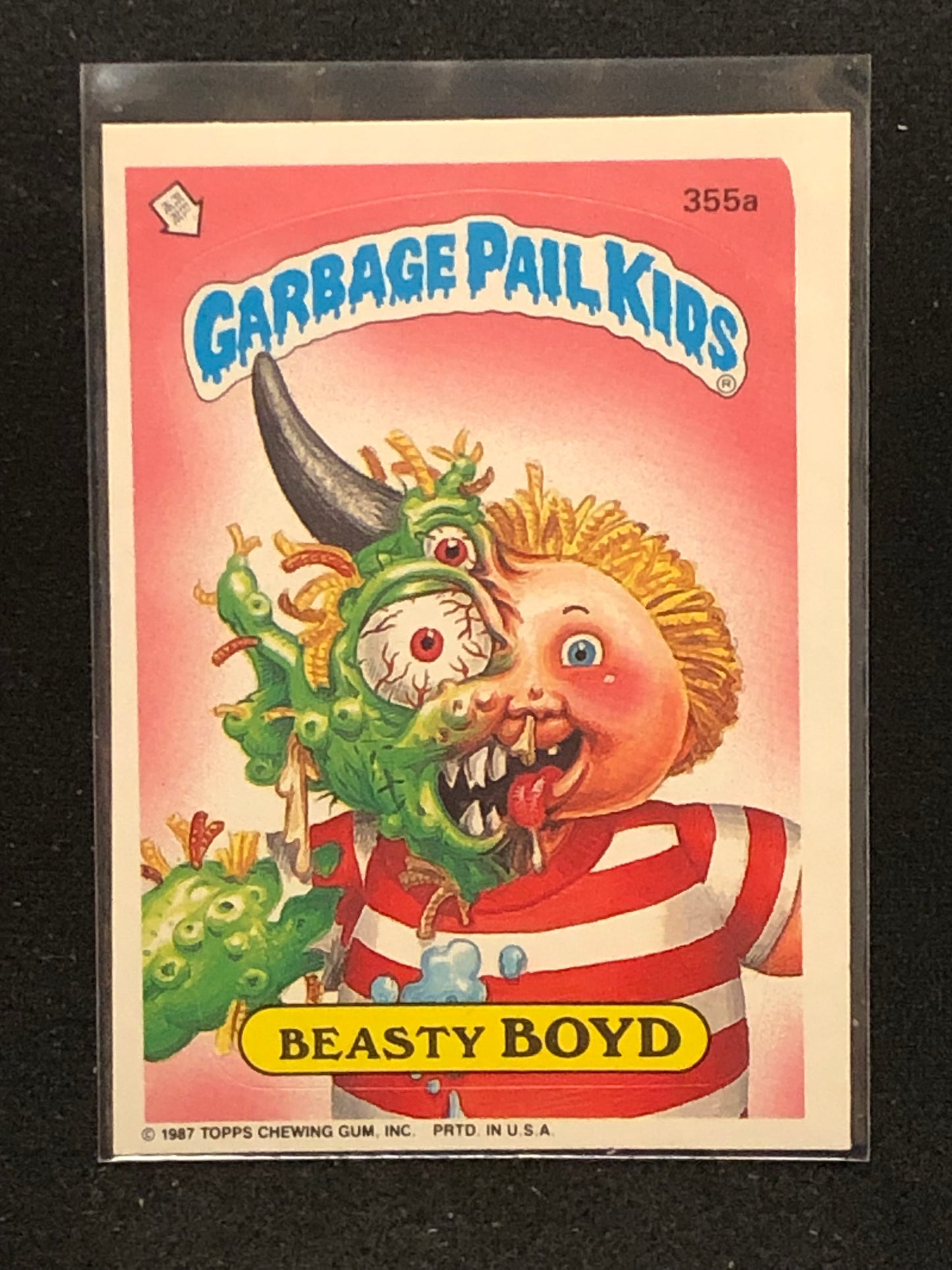 Garbage Pail Kids Original Series 9 (os9) 355a Beasty Boyd