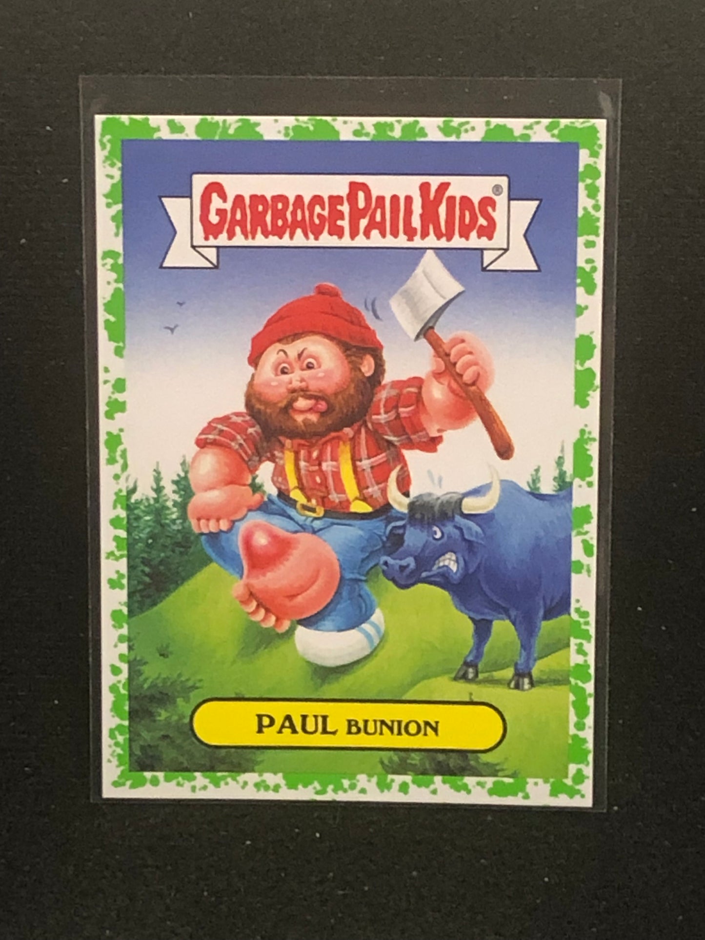 Garbage Pail Kids American As Apple Pie (AAAP) U-PICK Green Parallel Singles