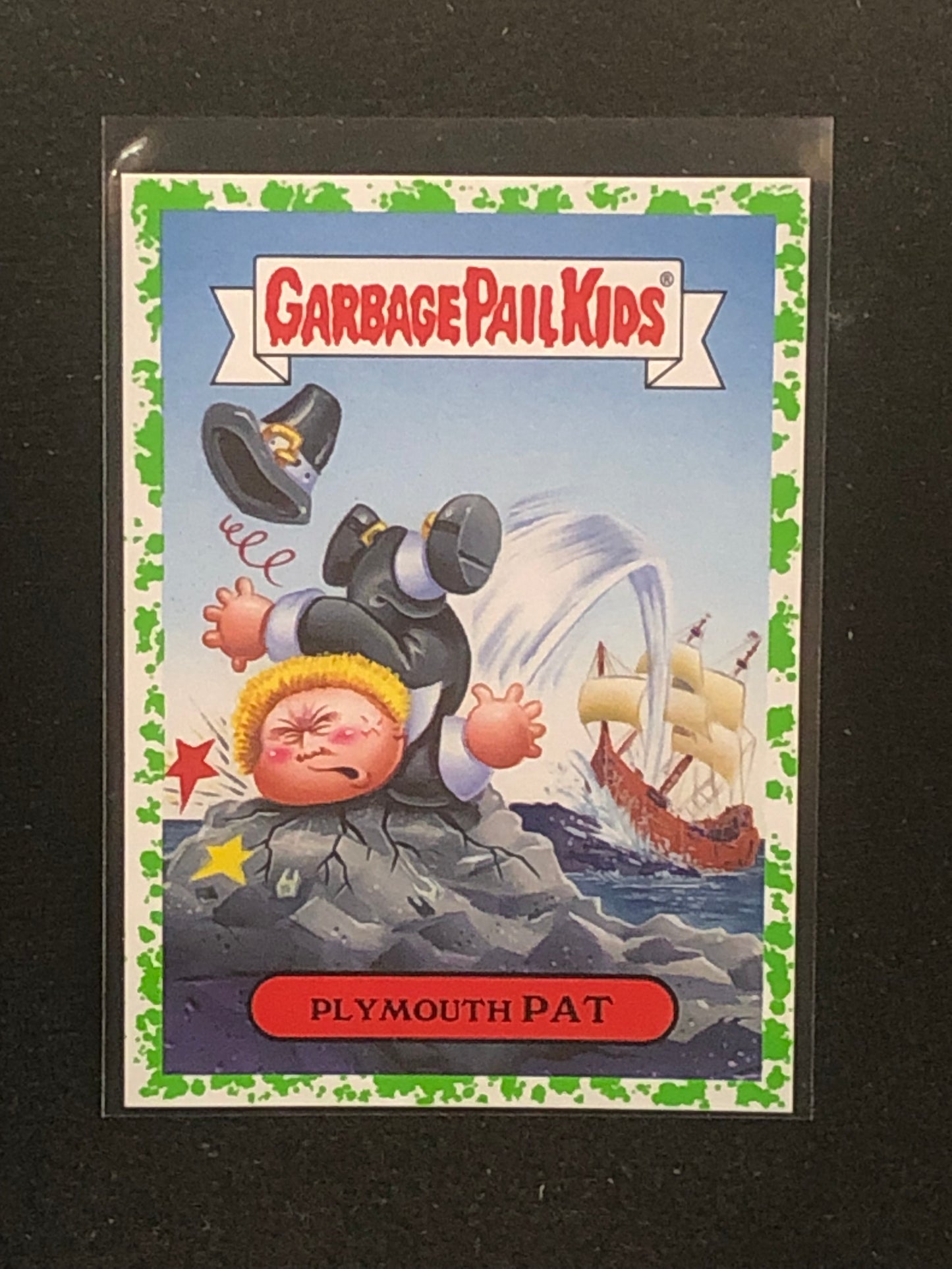 Garbage Pail Kids American As Apple Pie (AAAP) U-PICK Green Parallel Singles