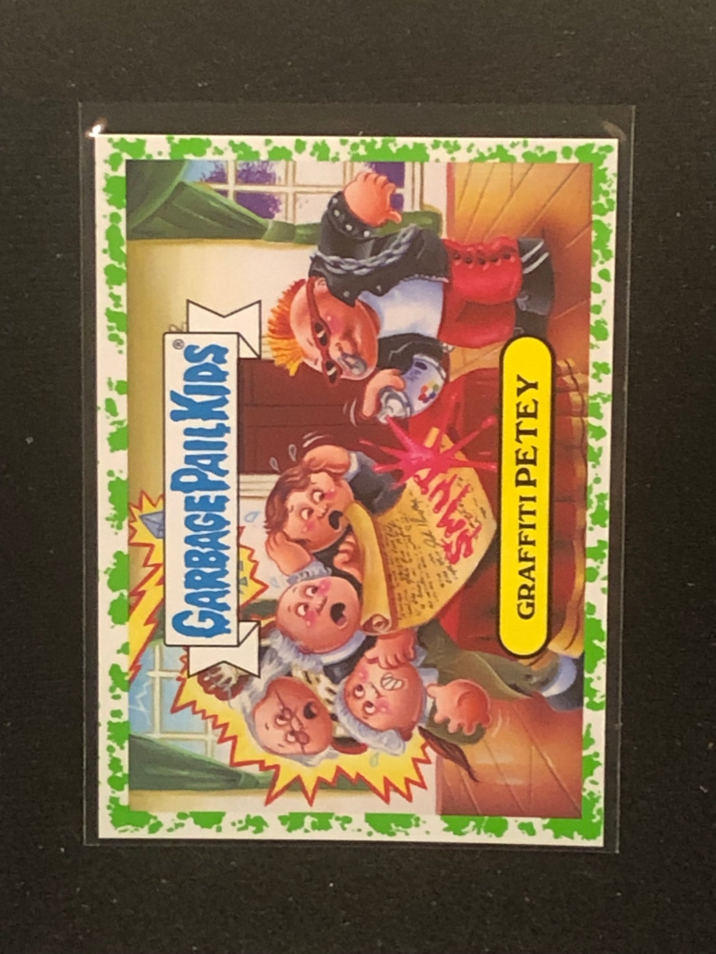 Garbage Pail Kids American As Apple Pie (AAAP) U-PICK Green Parallel Singles