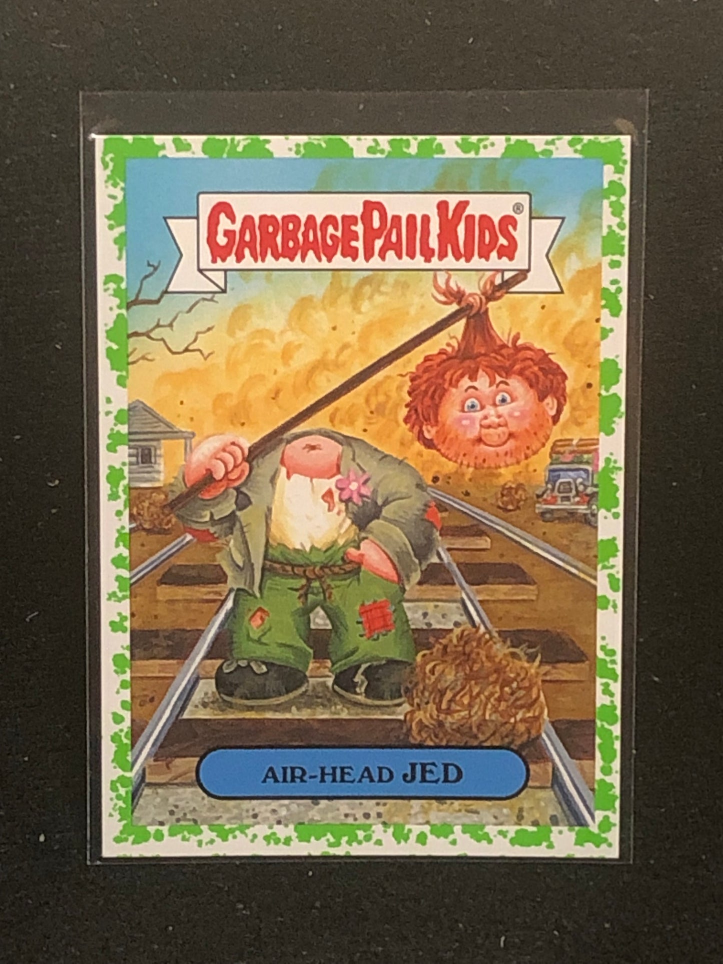 Garbage Pail Kids American As Apple Pie (AAAP) U-PICK Green Parallel Singles