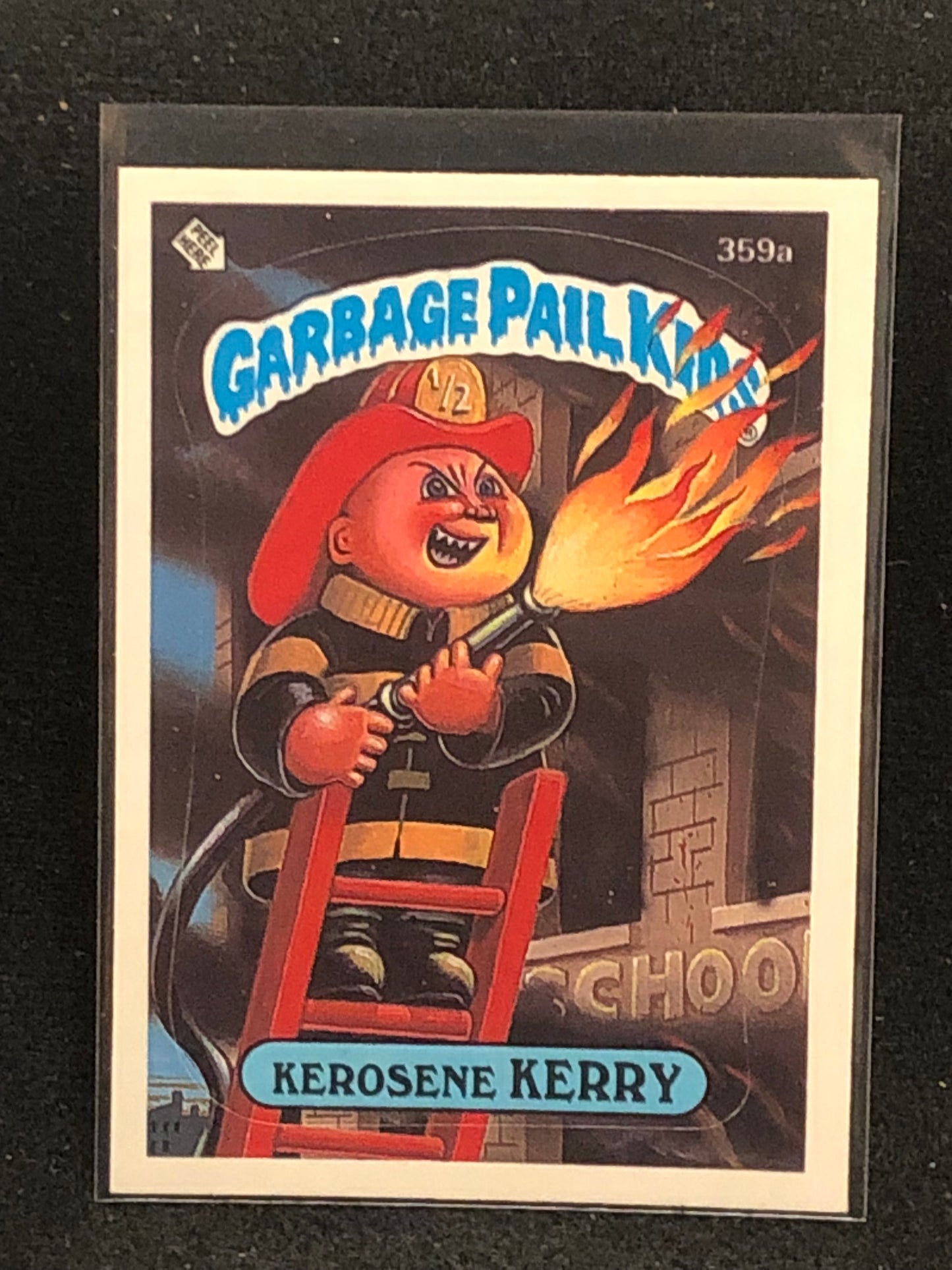 Garbage Pail Kids Original Series 9 (os9) 359a Kerosene Kerry