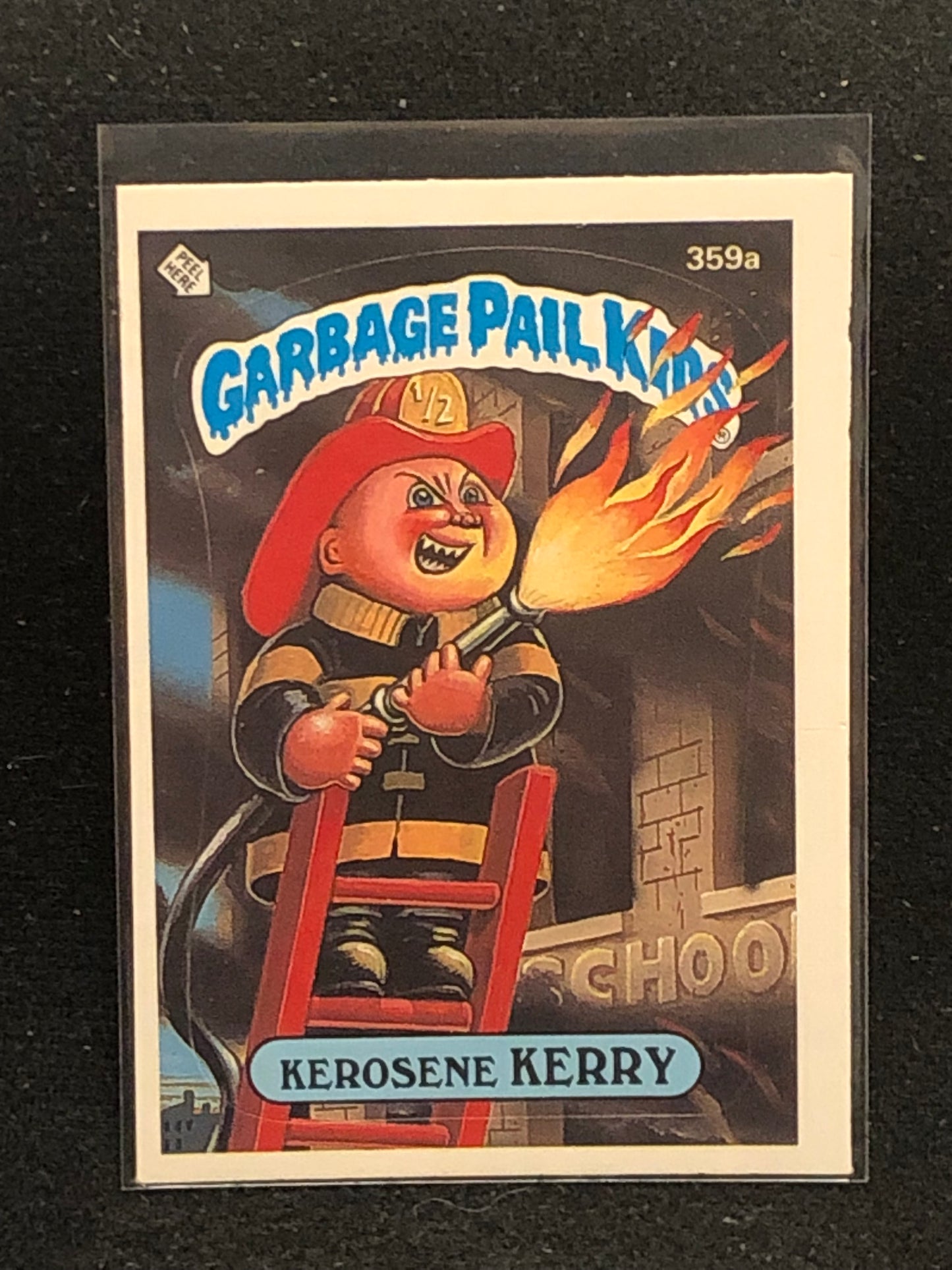 Garbage Pail Kids Original Series 9 (os9) 359a Kerosene Kerry