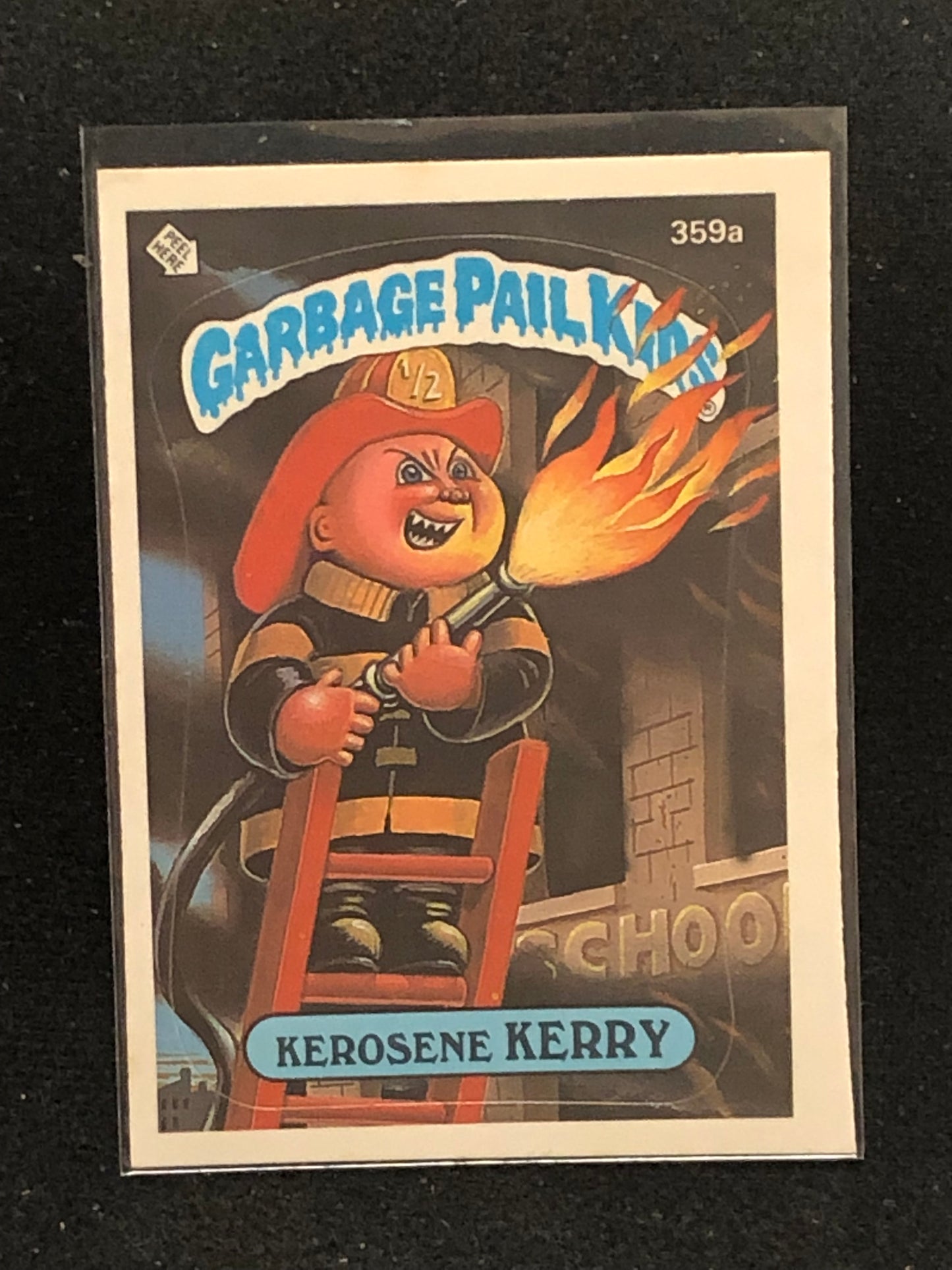 Garbage Pail Kids Original Series 9 (os9) 359a Kerosene Kerry