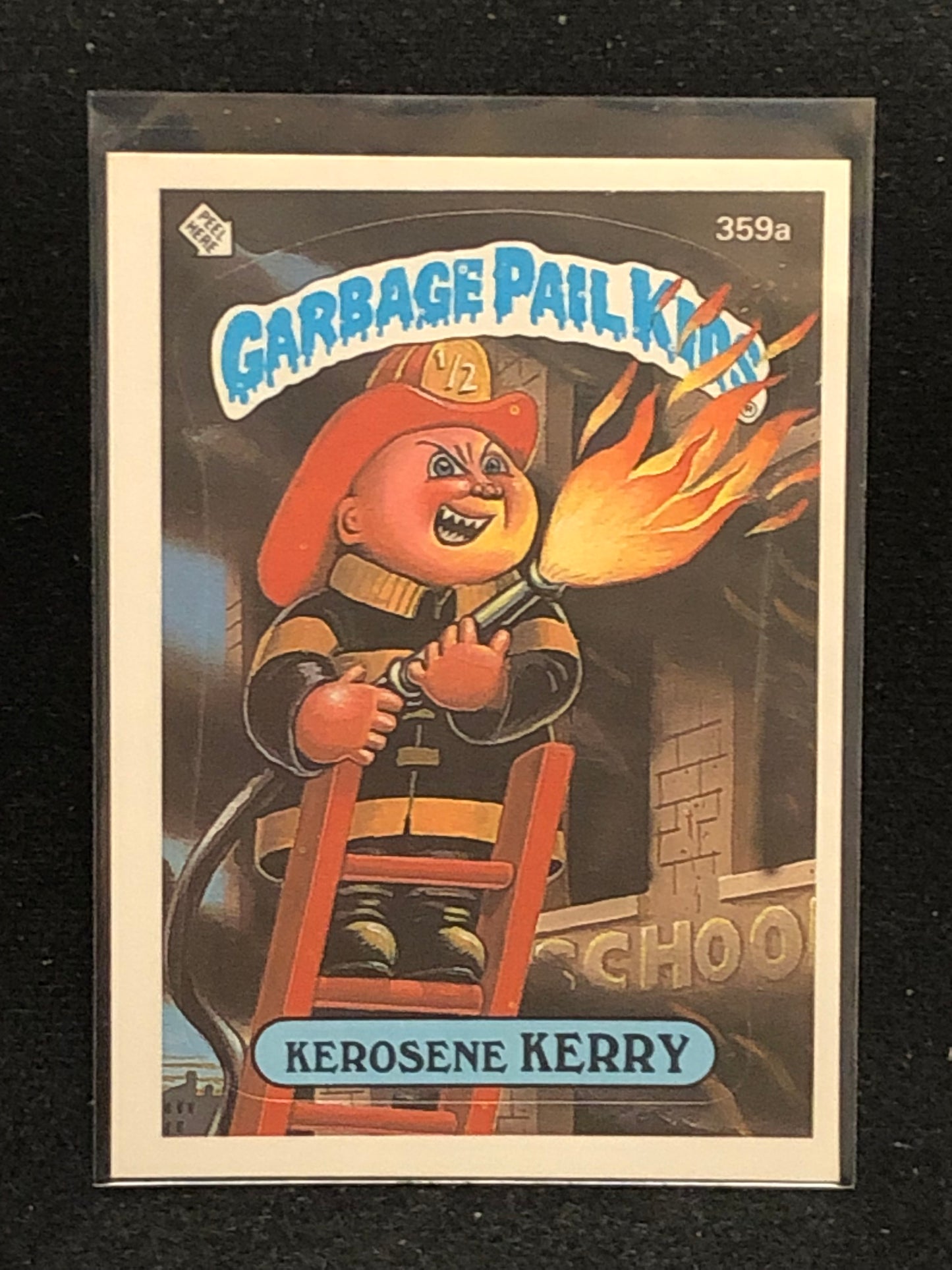 Garbage Pail Kids Original Series 9 (os9) 359a Kerosene Kerry