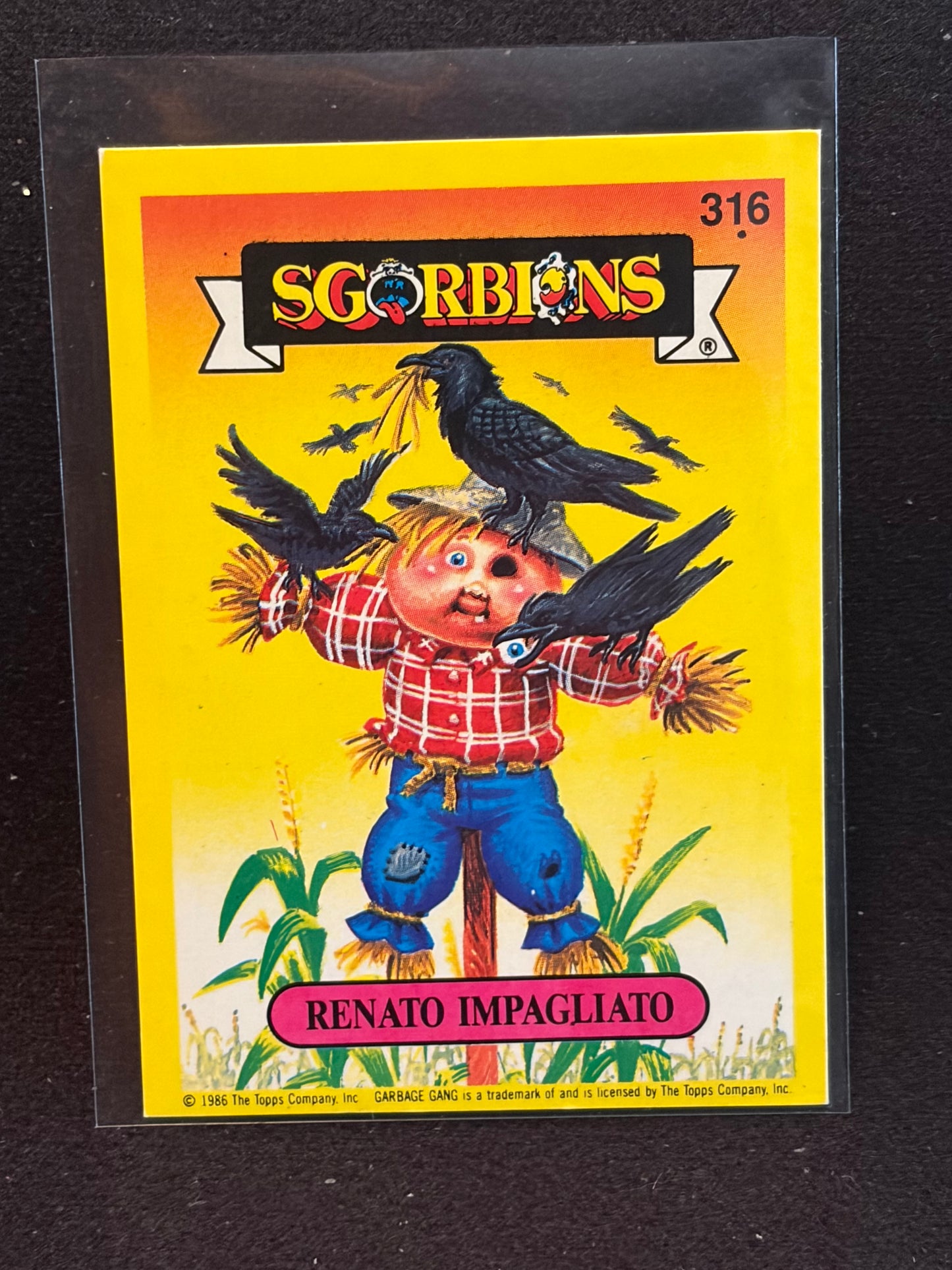 Garbage Pail Kids (Sgorbions Series 2) U-PICK Singles 161-349