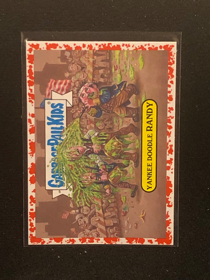 Garbage Pail Kids American As Apple Pie (AAAP) U-PICK Red Parallel Singles /75