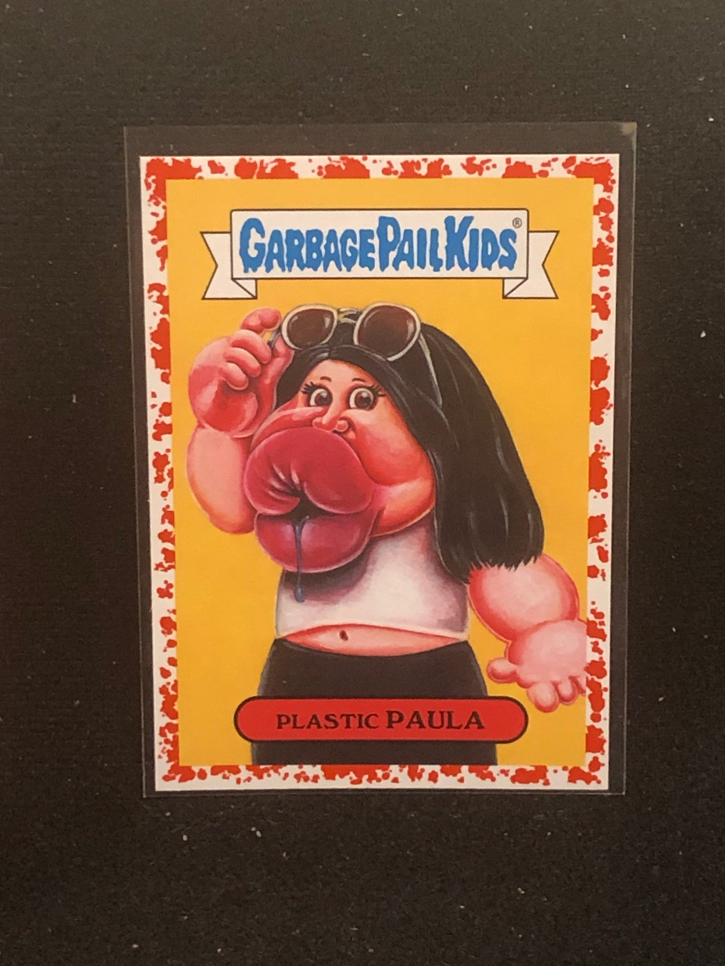 Garbage Pail Kids American As Apple Pie (AAAP) U-PICK Red Parallel Singles /75