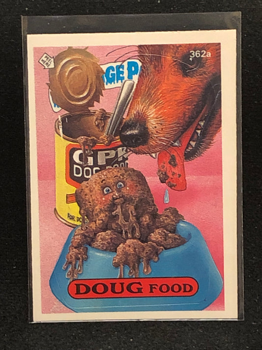 Garbage Pail Kids Original Series 9 (os9) 362a Doug Food