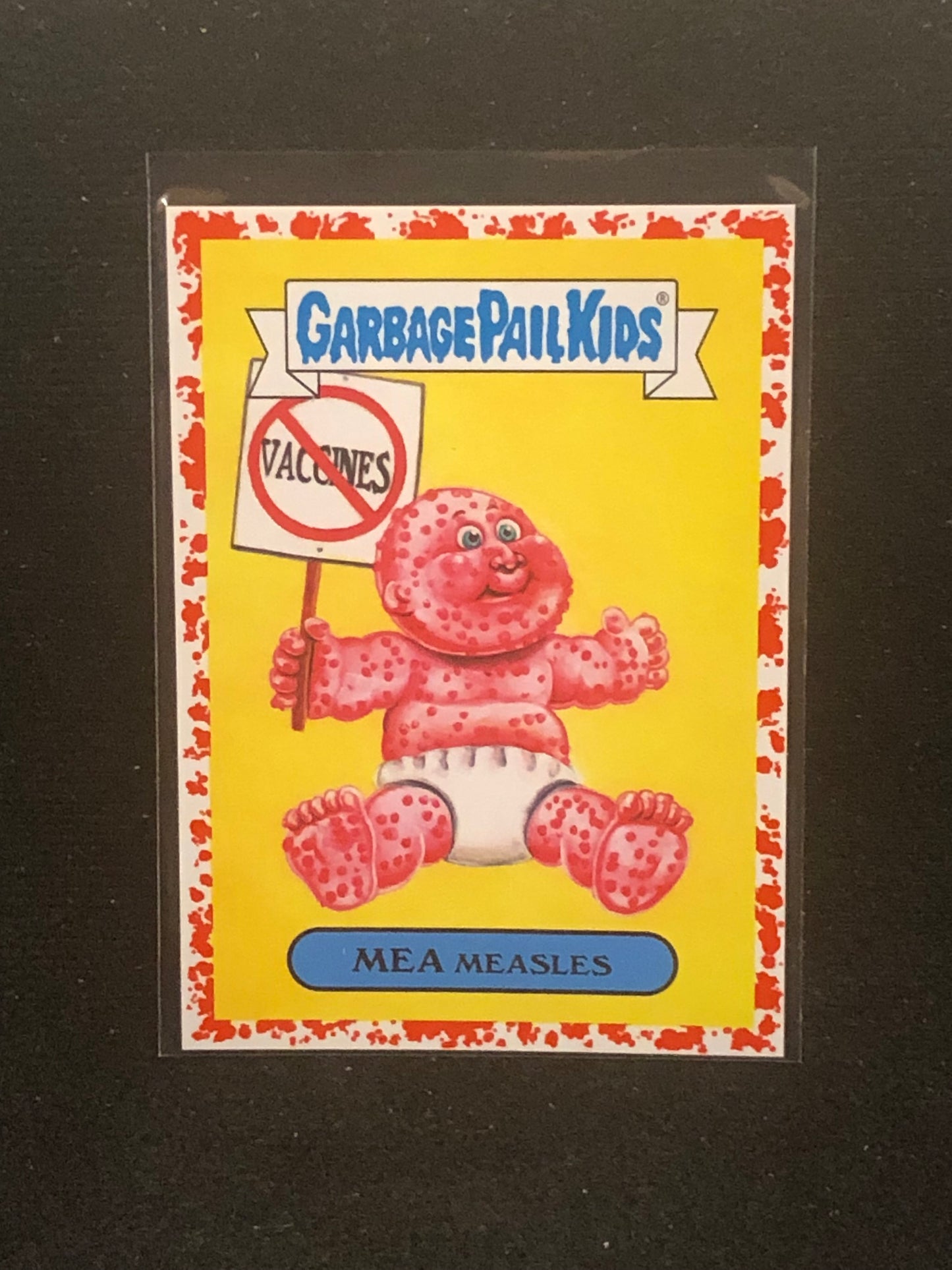 Garbage Pail Kids American As Apple Pie (AAAP) U-PICK Red Parallel Singles /75