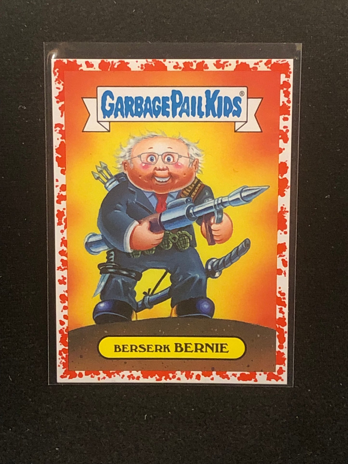 Garbage Pail Kids American As Apple Pie (AAAP) U-PICK Red Parallel Singles /75