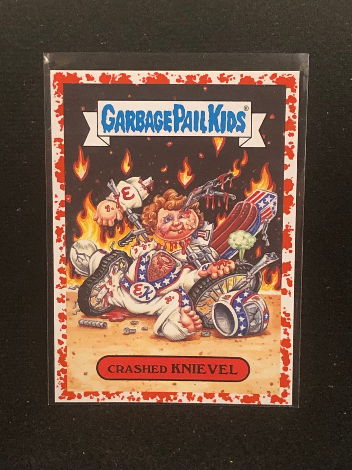 Garbage Pail Kids American As Apple Pie (AAAP) U-PICK Red Parallel Singles /75