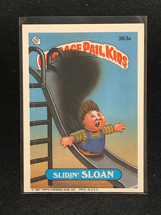 Garbage Pail Kids Original Series 9 (os9) 363a Slidin Sloan