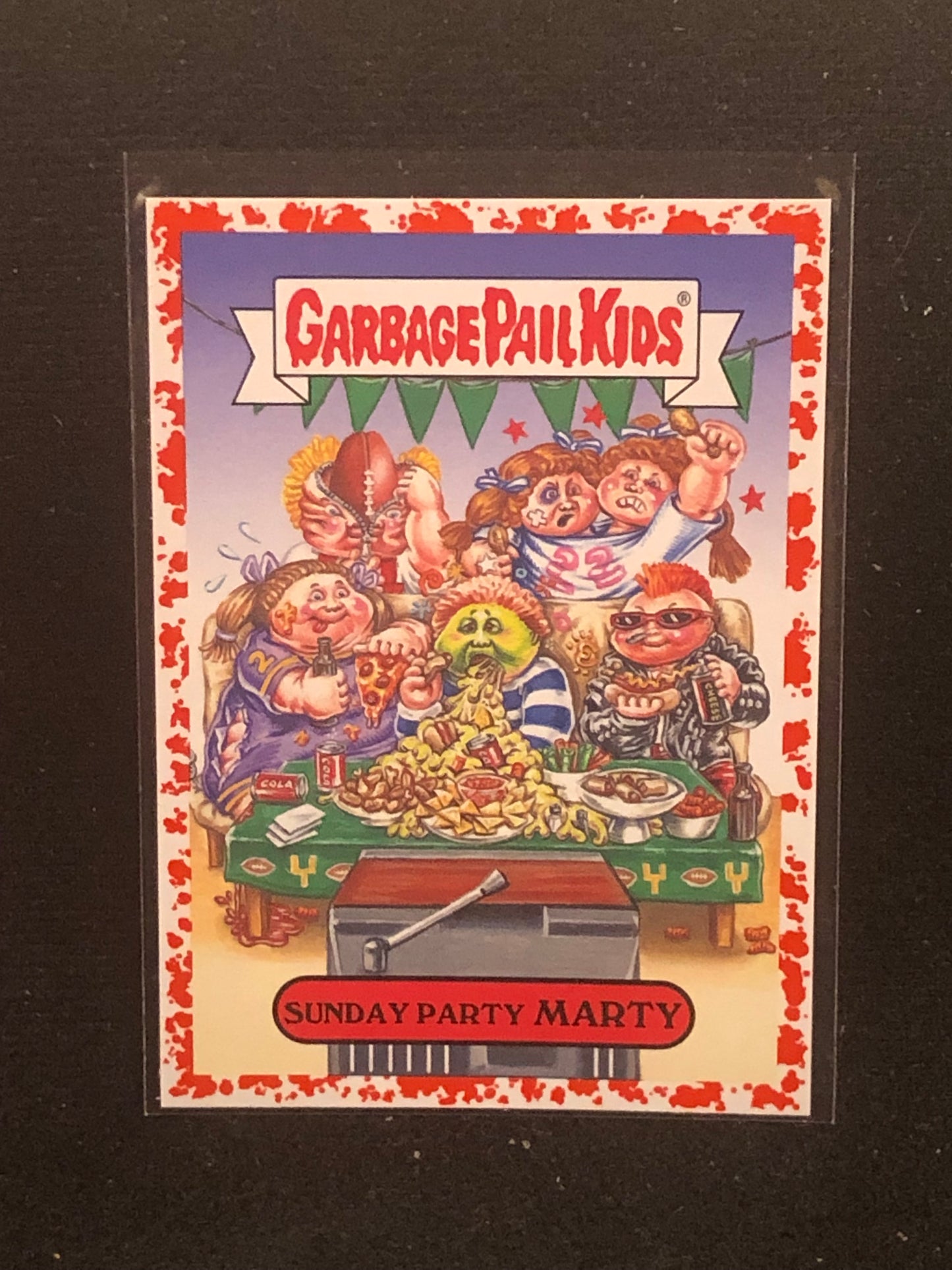 Garbage Pail Kids American As Apple Pie (AAAP) U-PICK Red Parallel Singles /75
