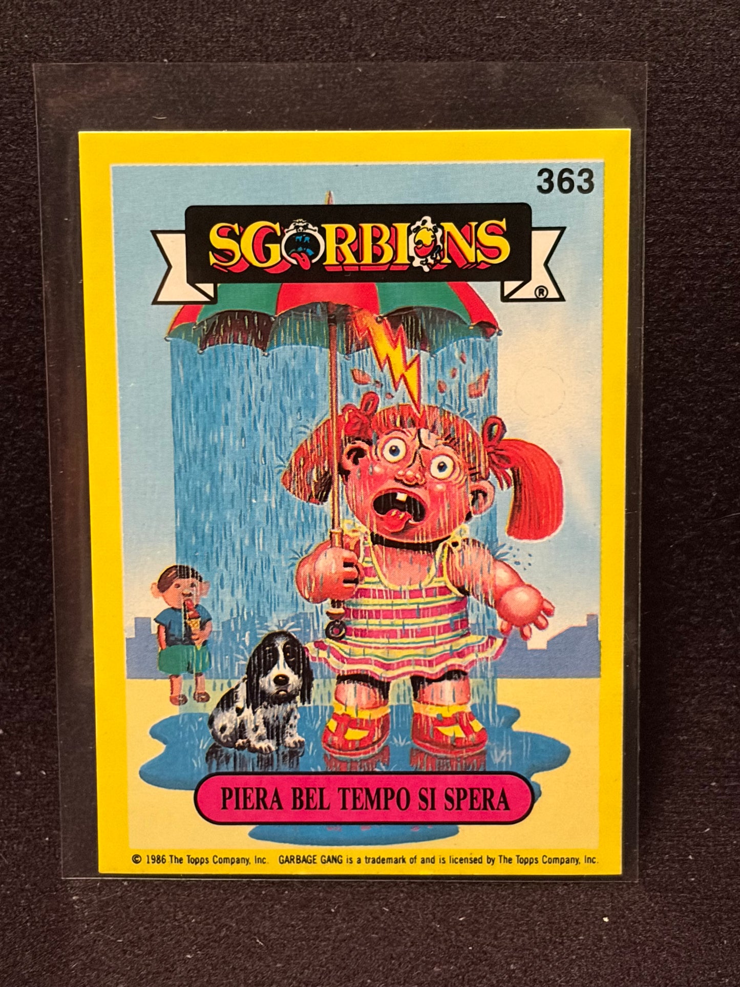 Garbage Pail Kids (Sgorbions Series 2) U-PICK Singles 350-416
