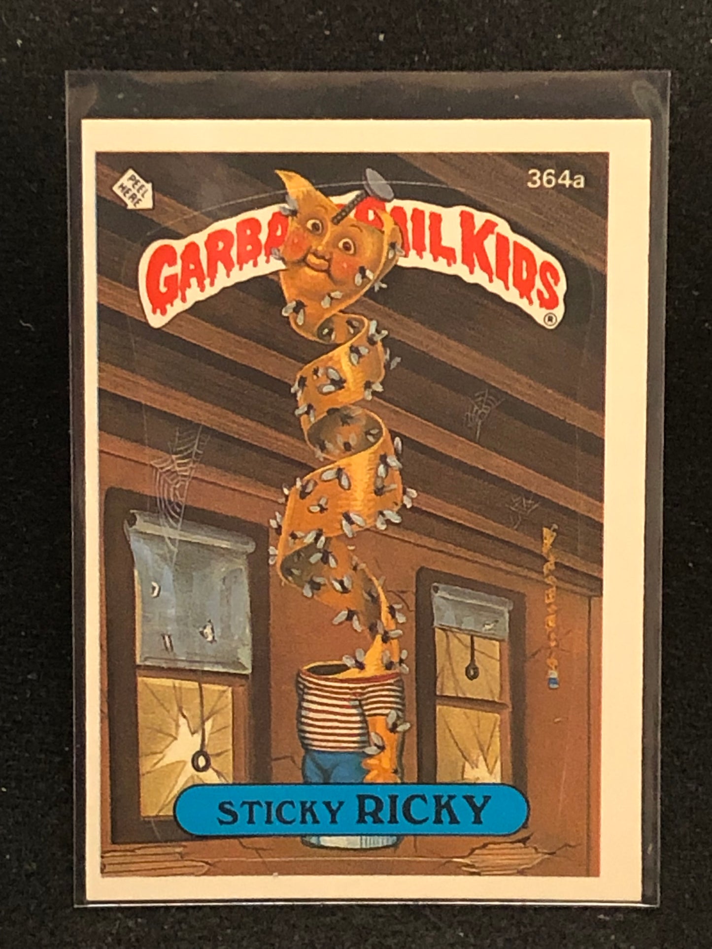 Garbage Pail Kids Original Series 9 (os9) 364a Sticky Ricky