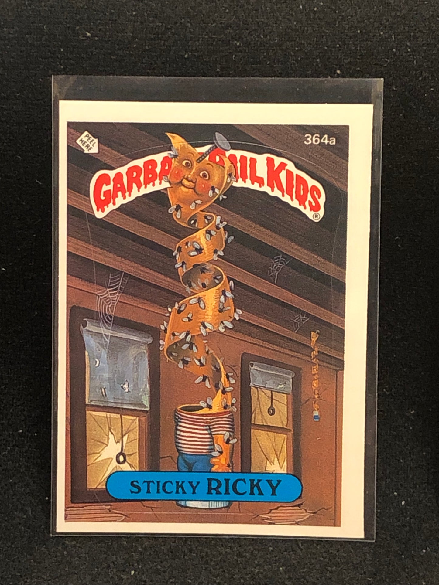 Garbage Pail Kids Original Series 9 (os9) 364a Sticky Ricky