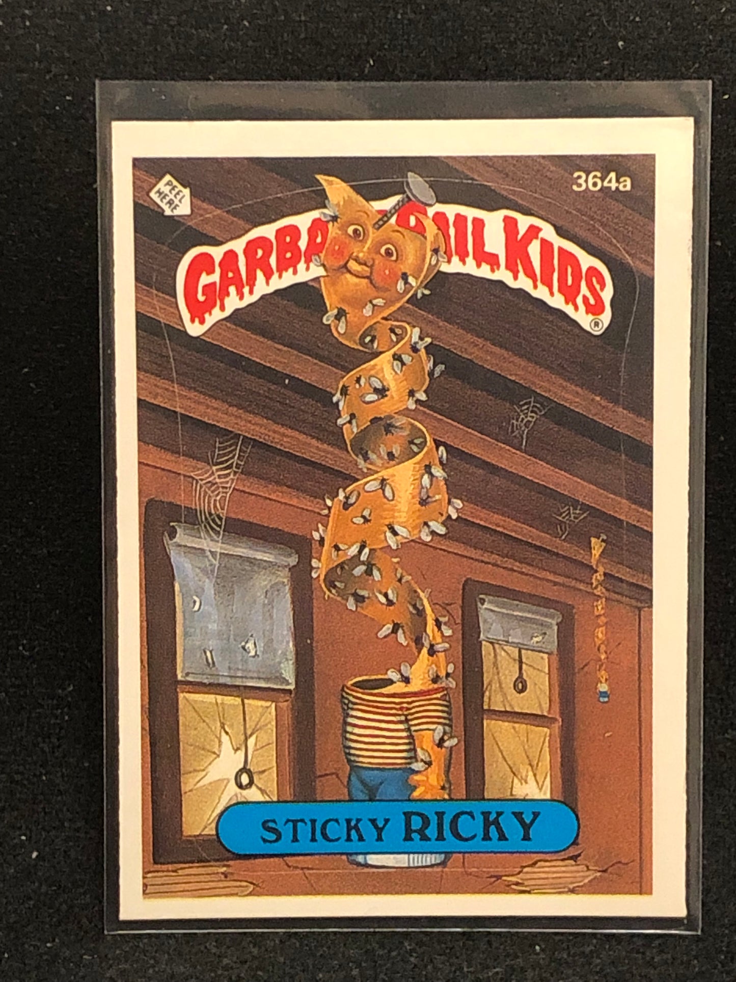 Garbage Pail Kids Original Series 9 (os9) 364a Sticky Ricky